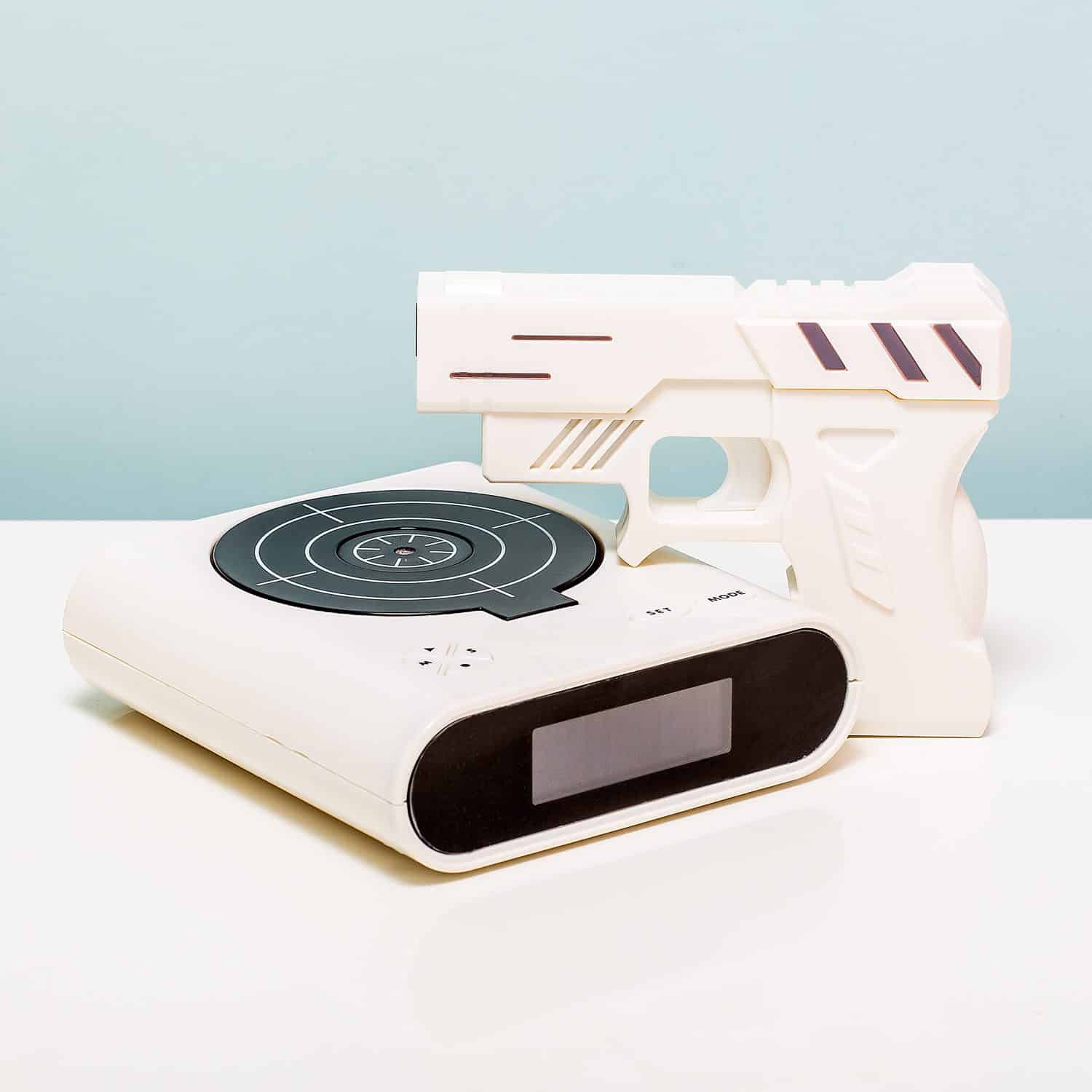 Gun Wecker – Weiß
