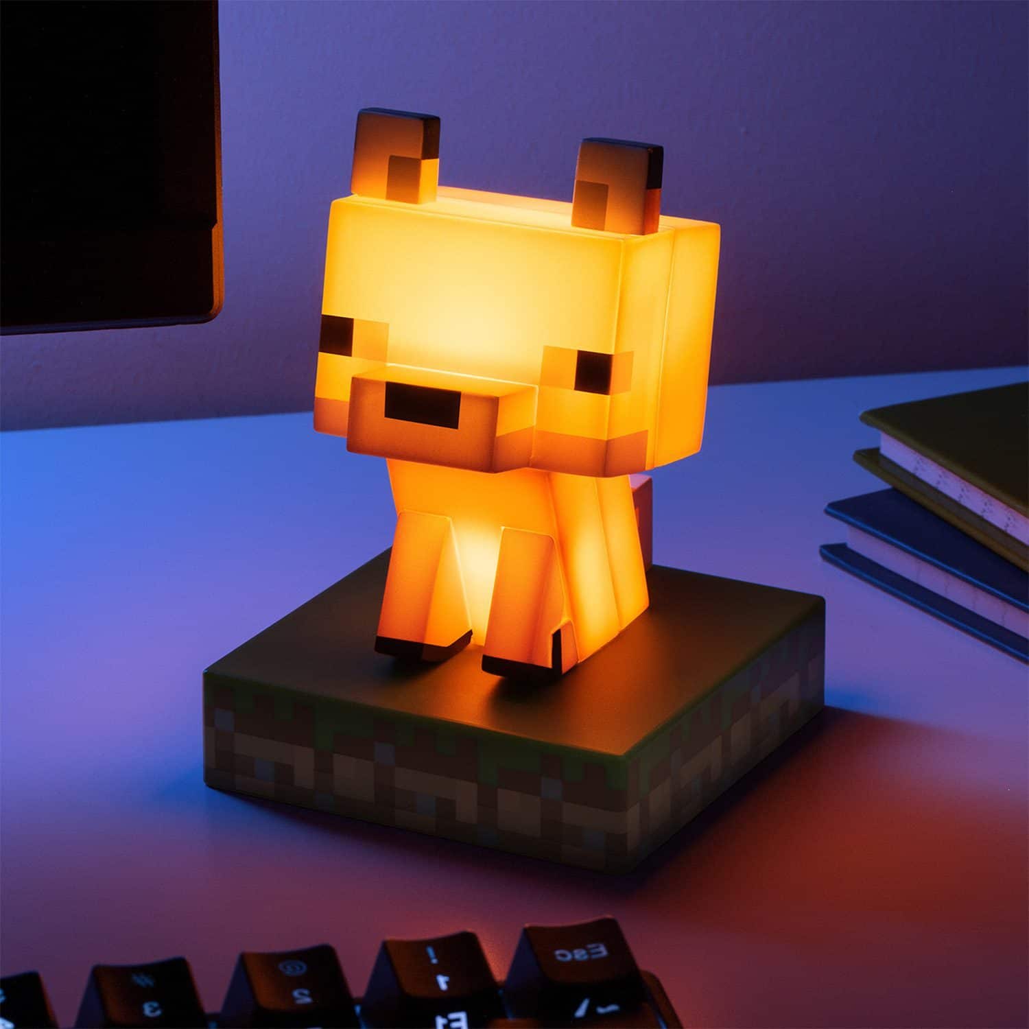 Minecraft Icon Lampe – Fuchs