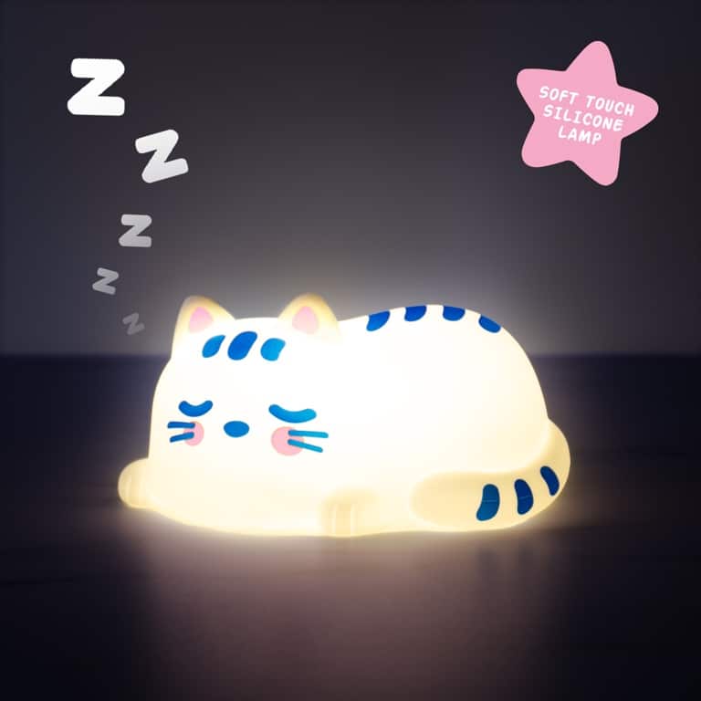 Schlafende Katze Nachtlicht