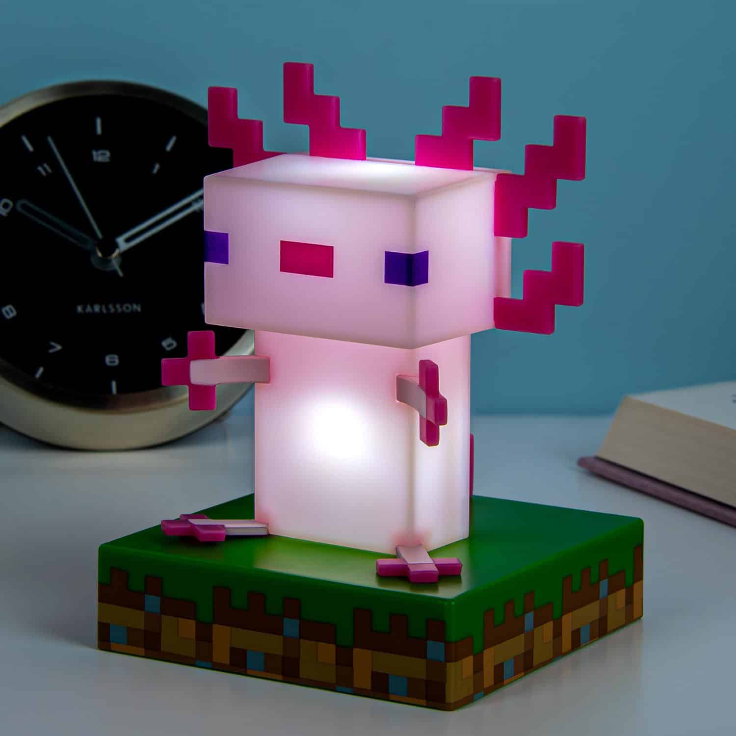 Minecraft Icon Lampe – Axolotl