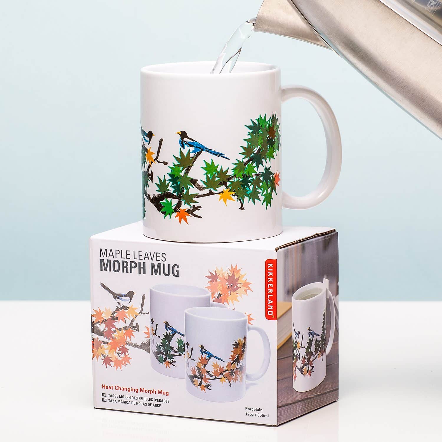 Maple Leaves wärmeempfindliche Tasse