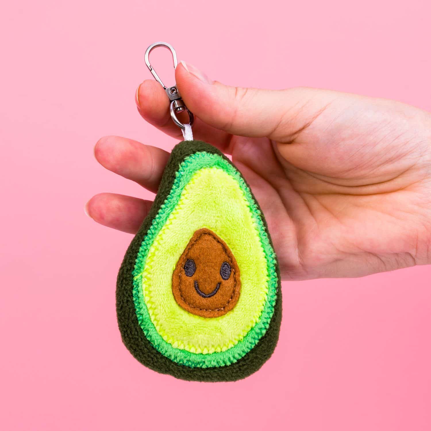 Knuffel-Schlüsselanhänger – Avocado