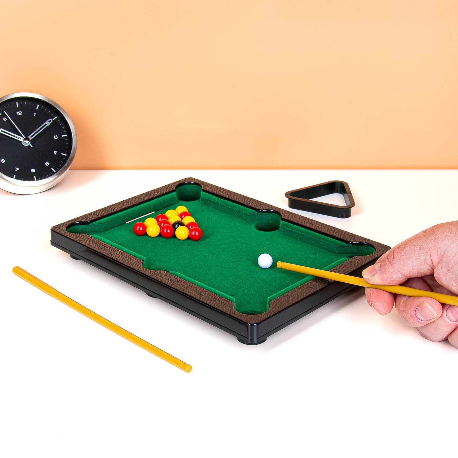 Mini pooltafel (22 x 15 cm)