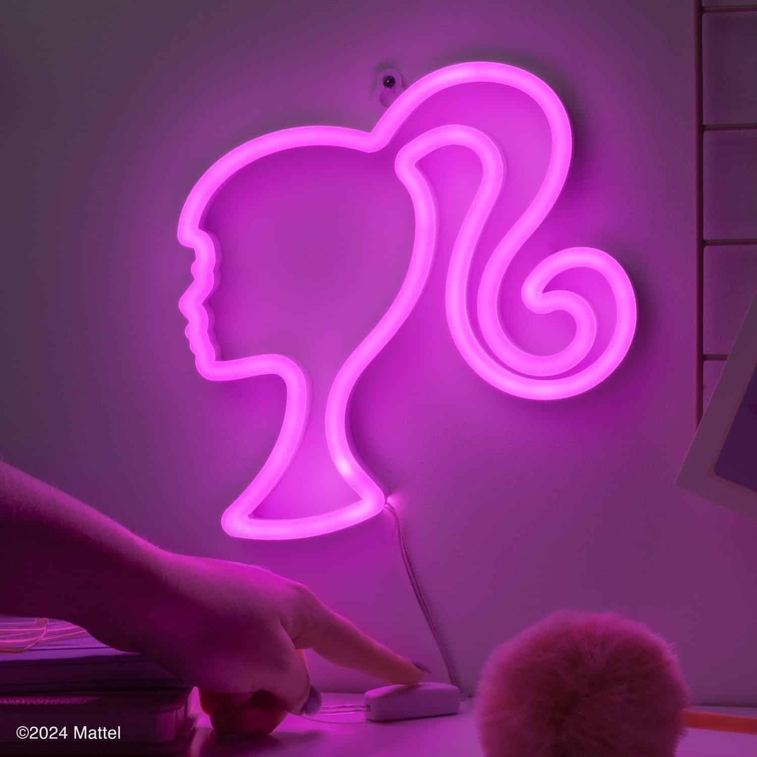 Barbie Neon Wandleuchte