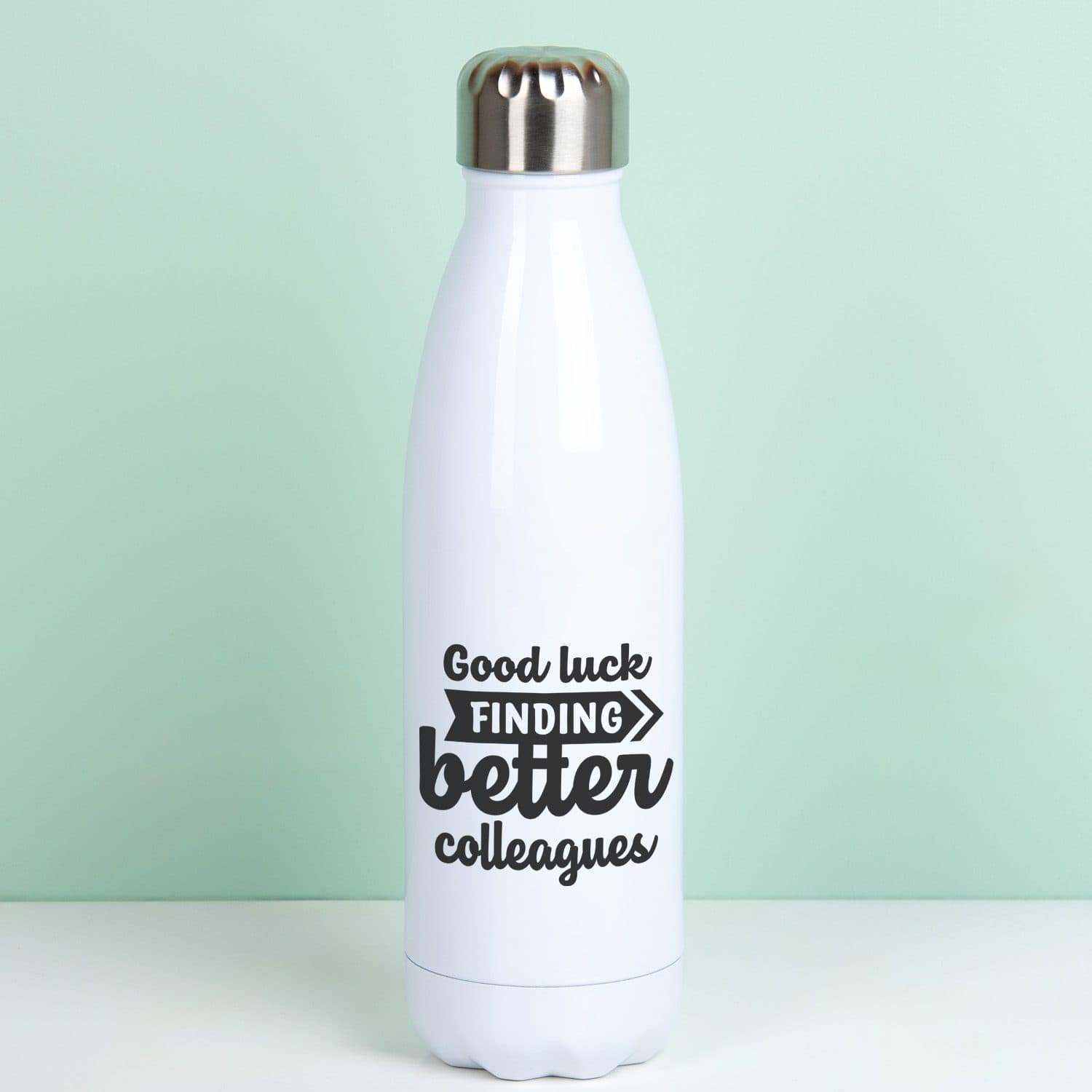Thermosflasche Better Colleagues – weis