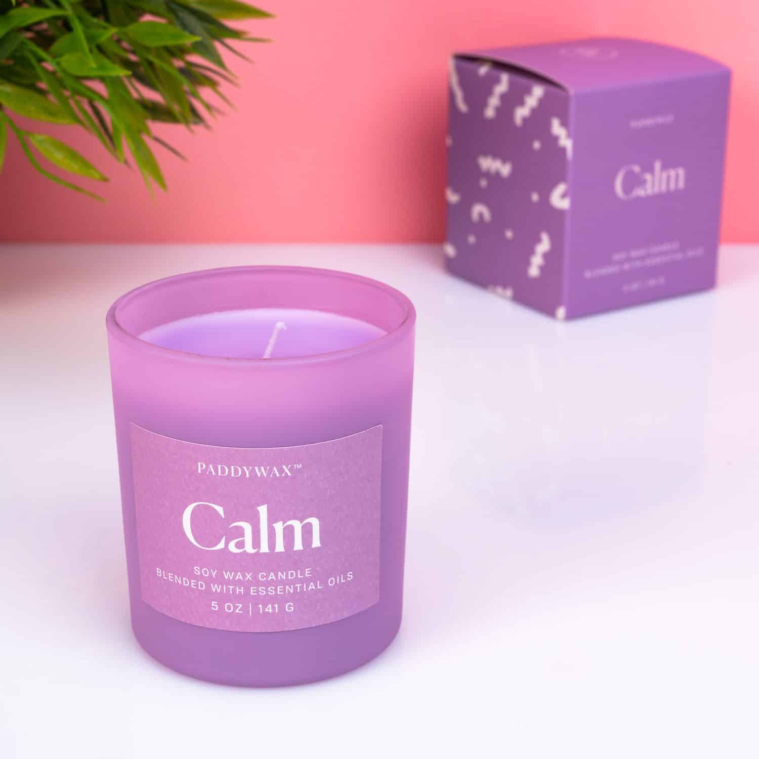 Wellness Duftkerze – Calm (lavendel)