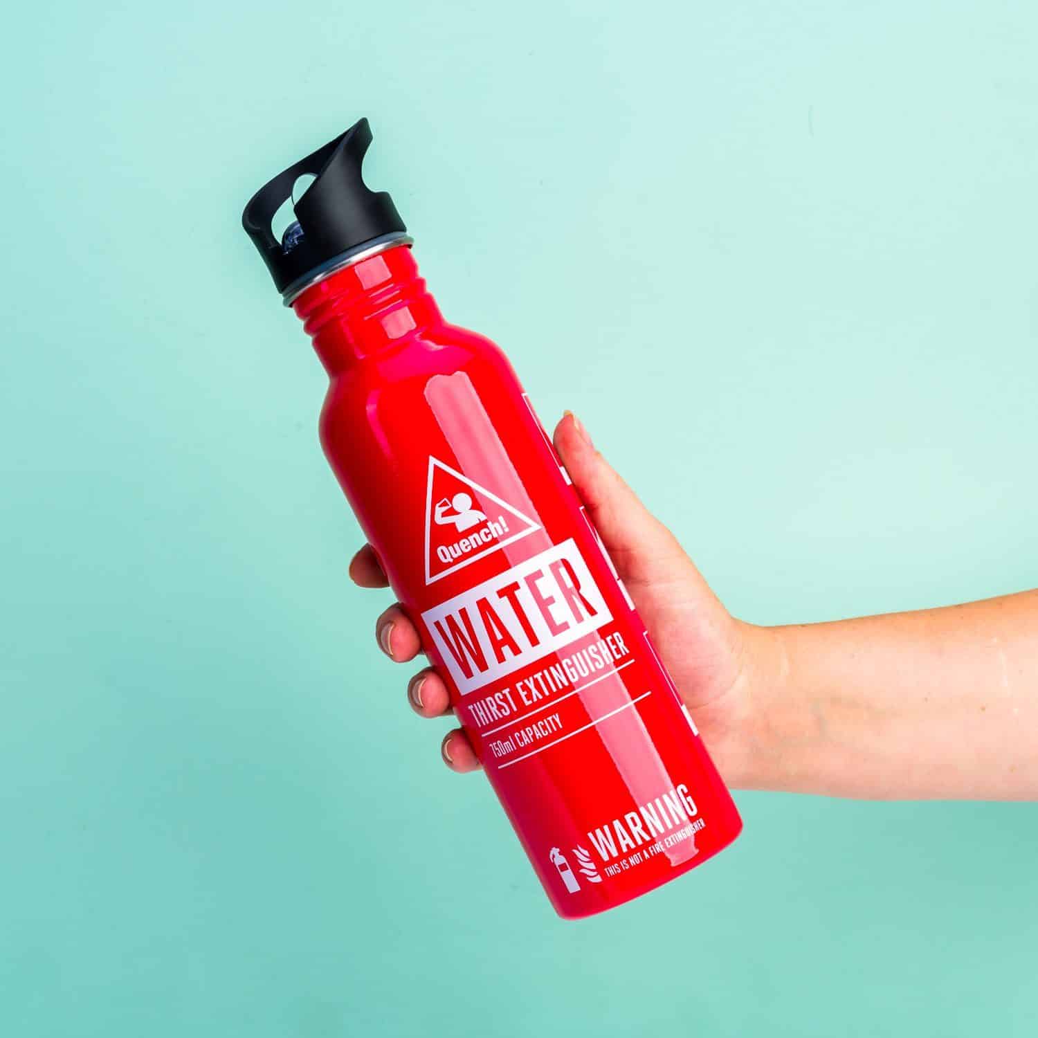 Feuerlöscher-Wasserflasche