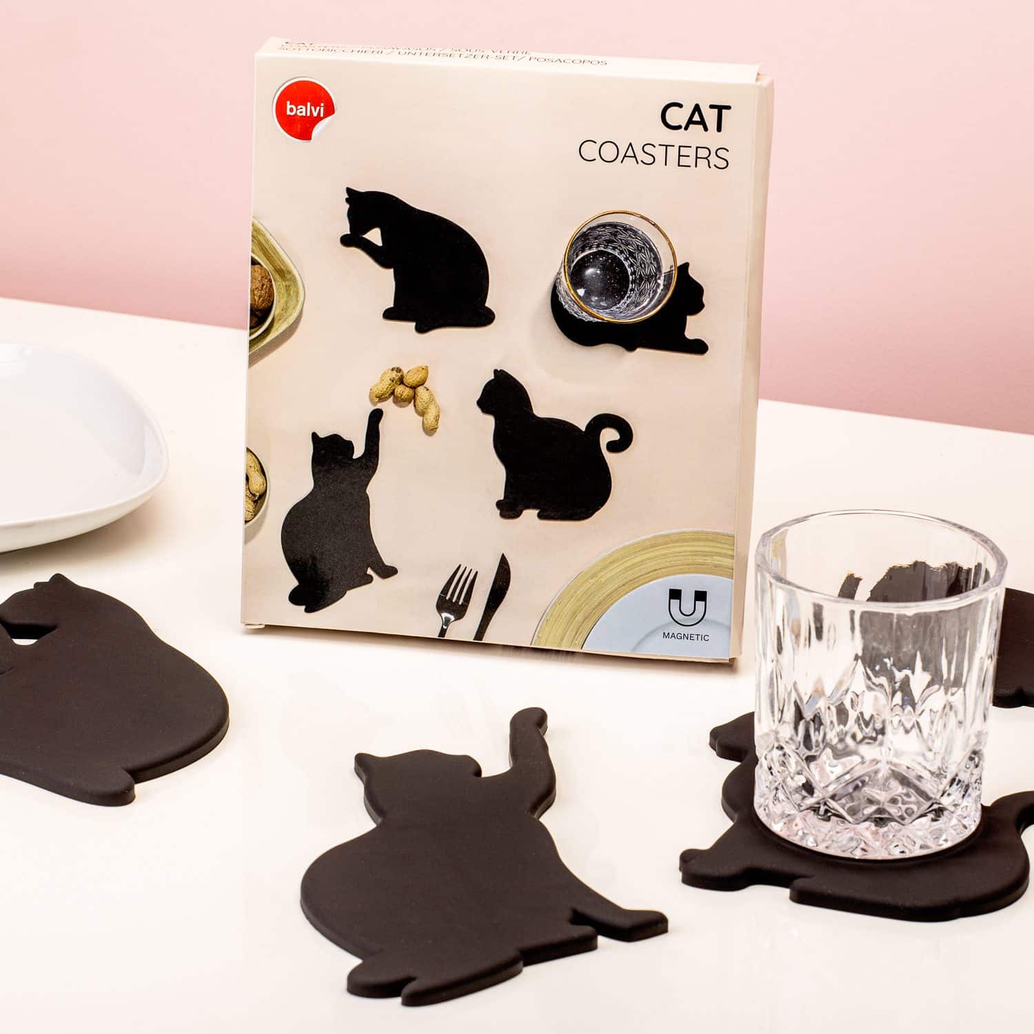 Katzen-Untersetzer