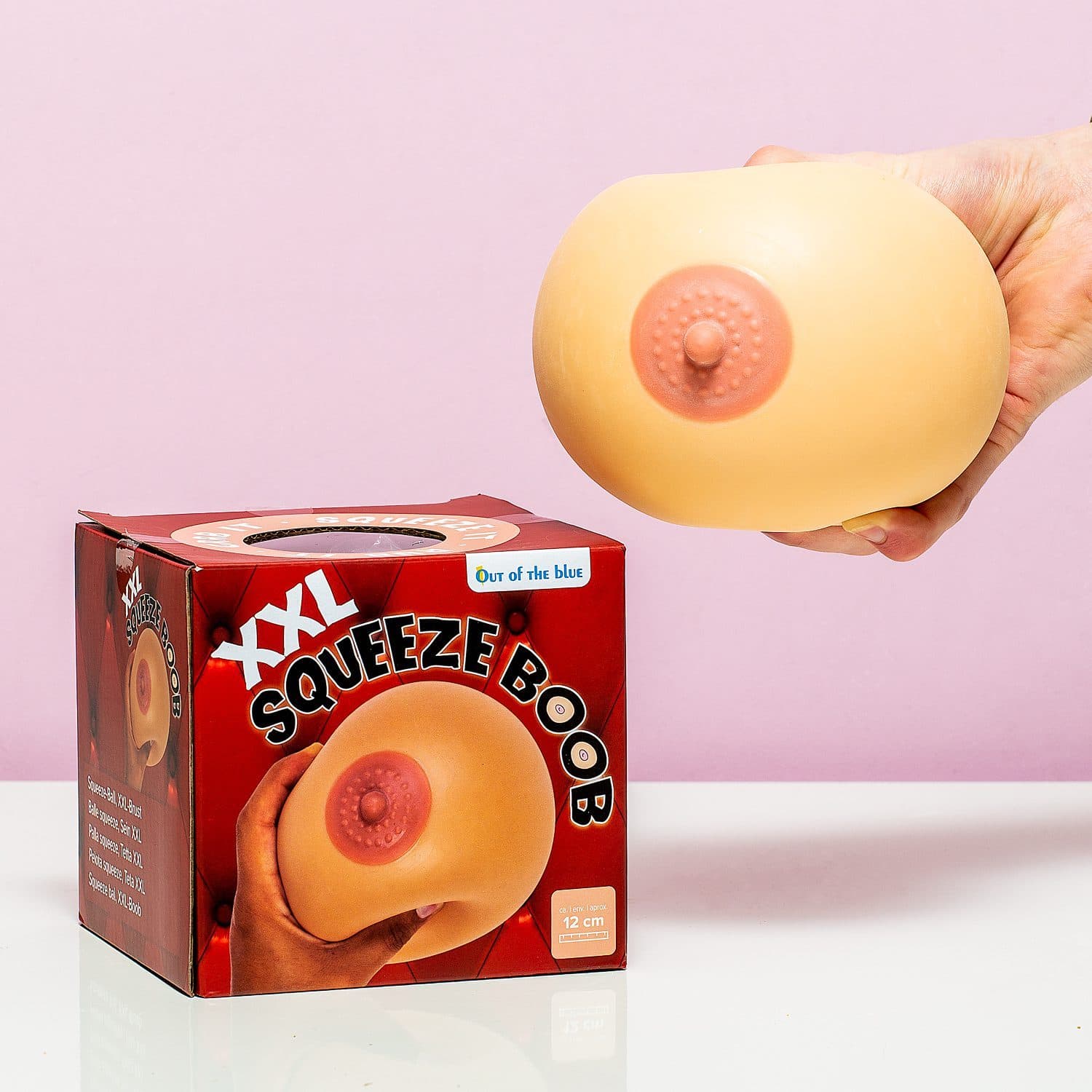 Brust-Stressball – XXL