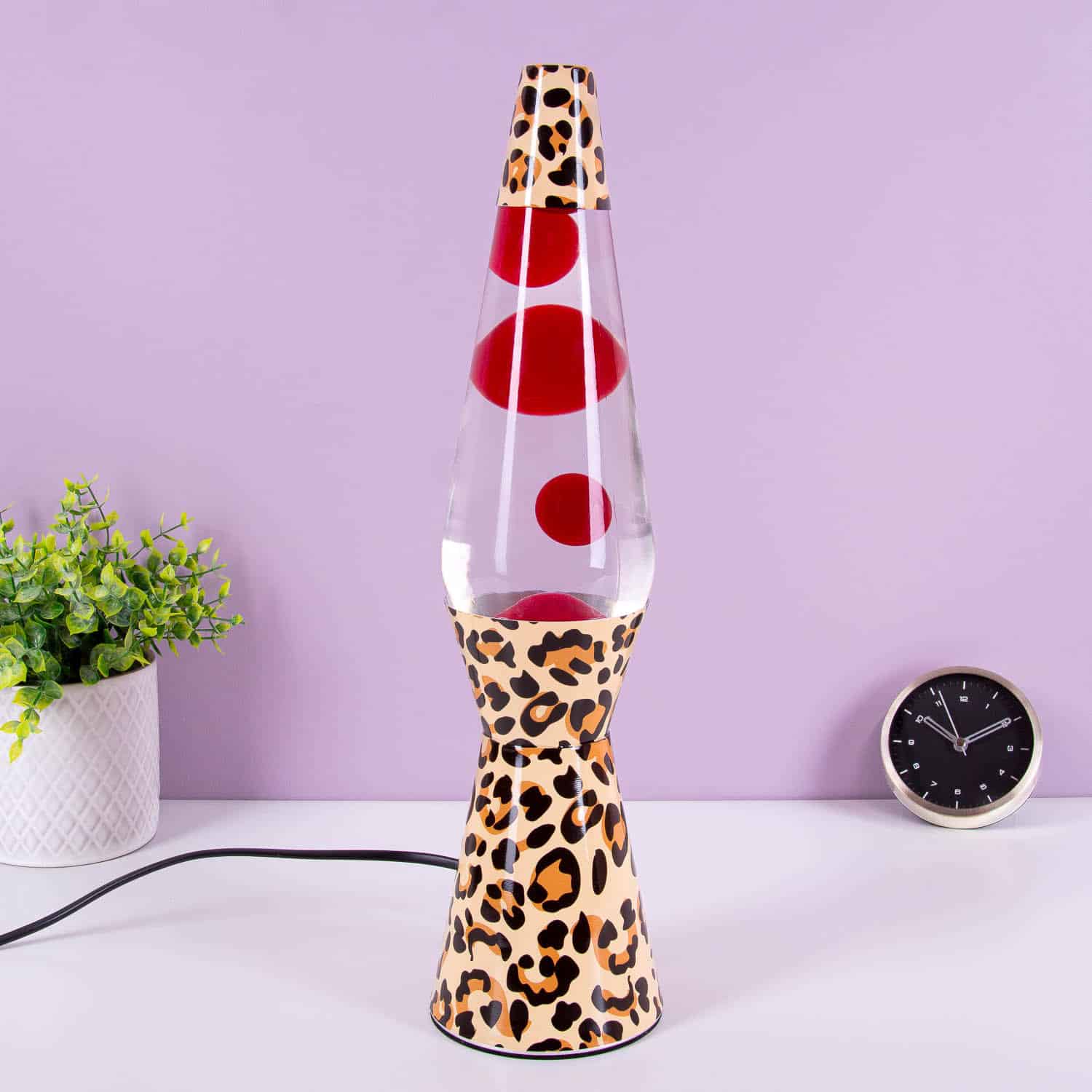Leoparden Bullet Lavalampe