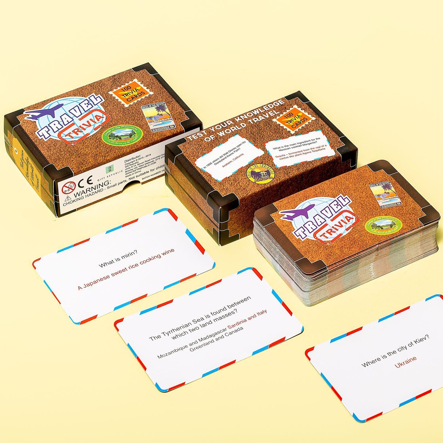 Trivia-Spiel – Reisequiz