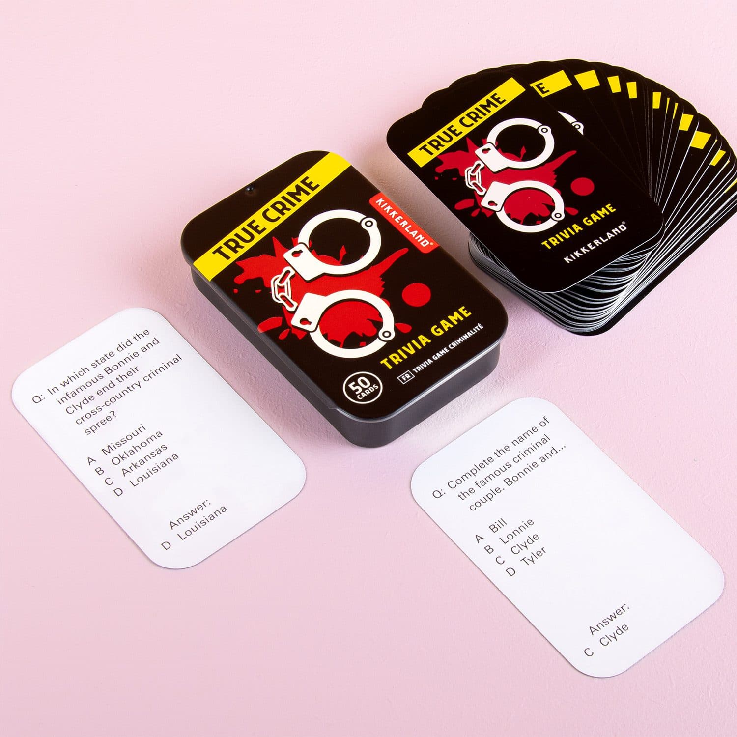 Trivia Game – True Crime