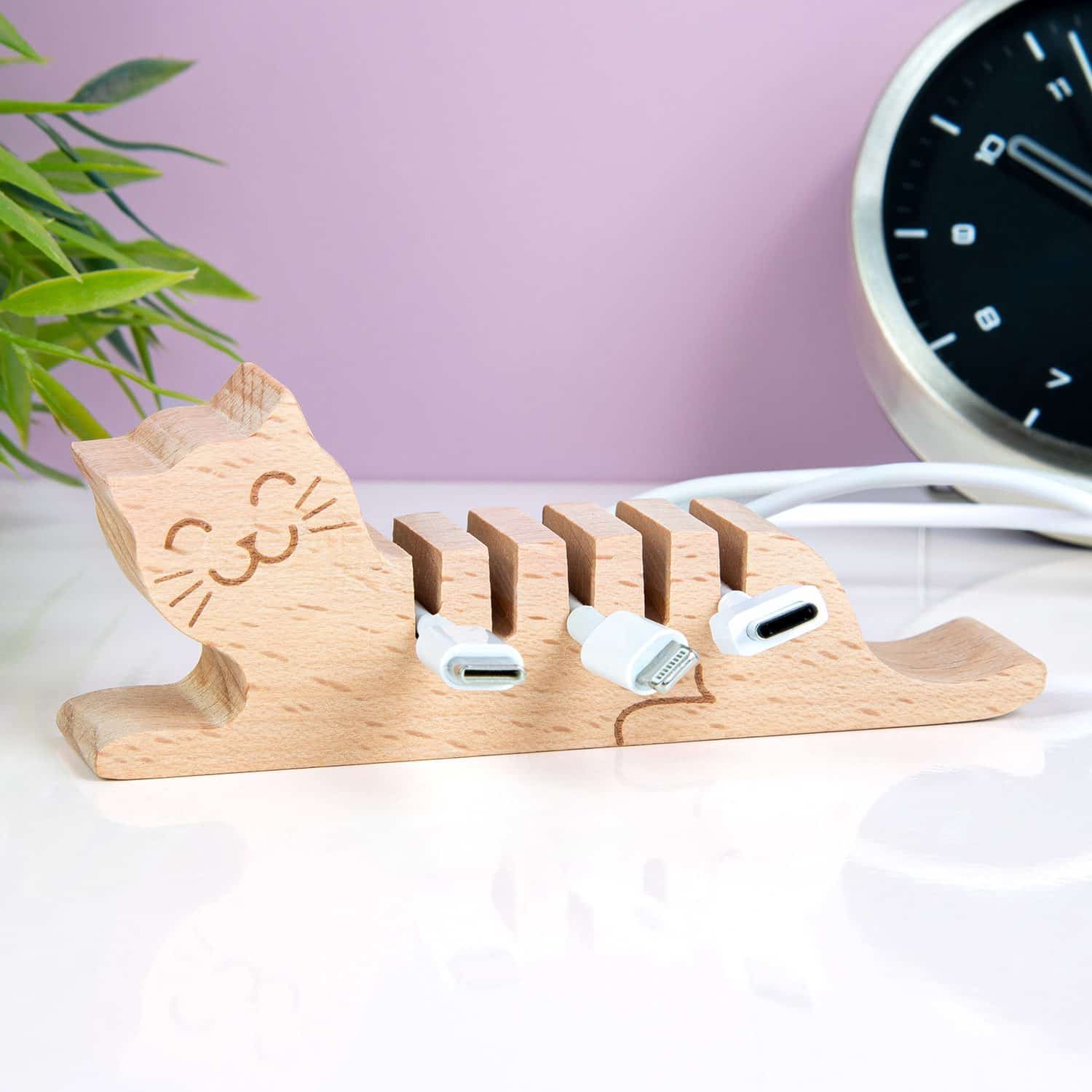 Haustier Kabel-Organizer – Katze