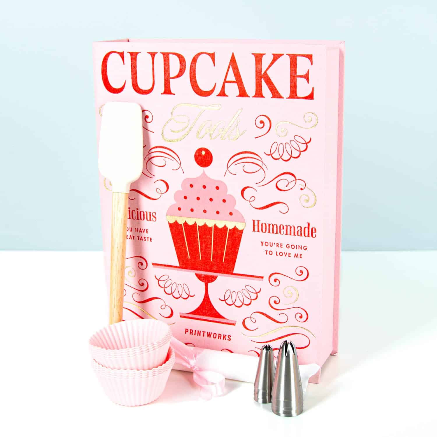 Essentials Buch mit Cupcake-Werkzeugen