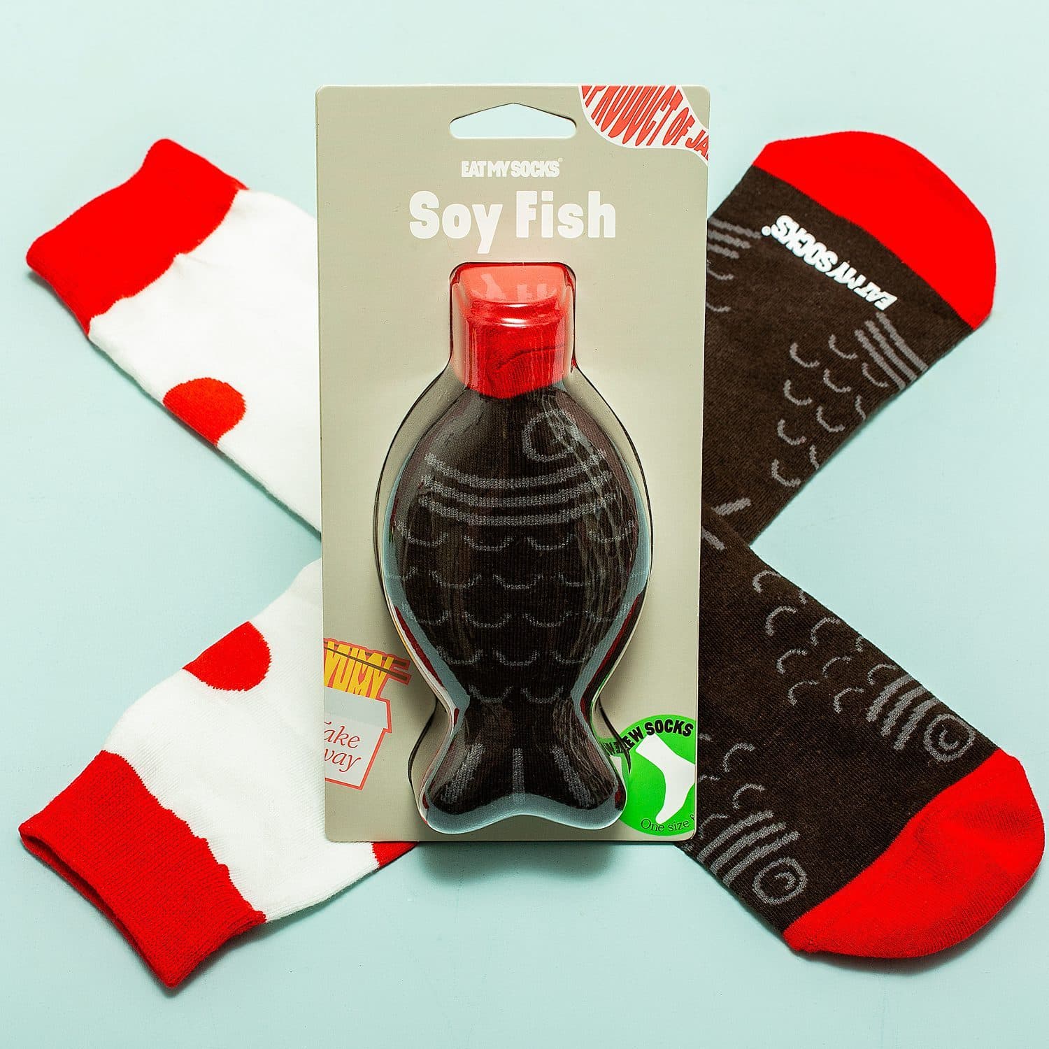 Soja-Fisch-Socken
