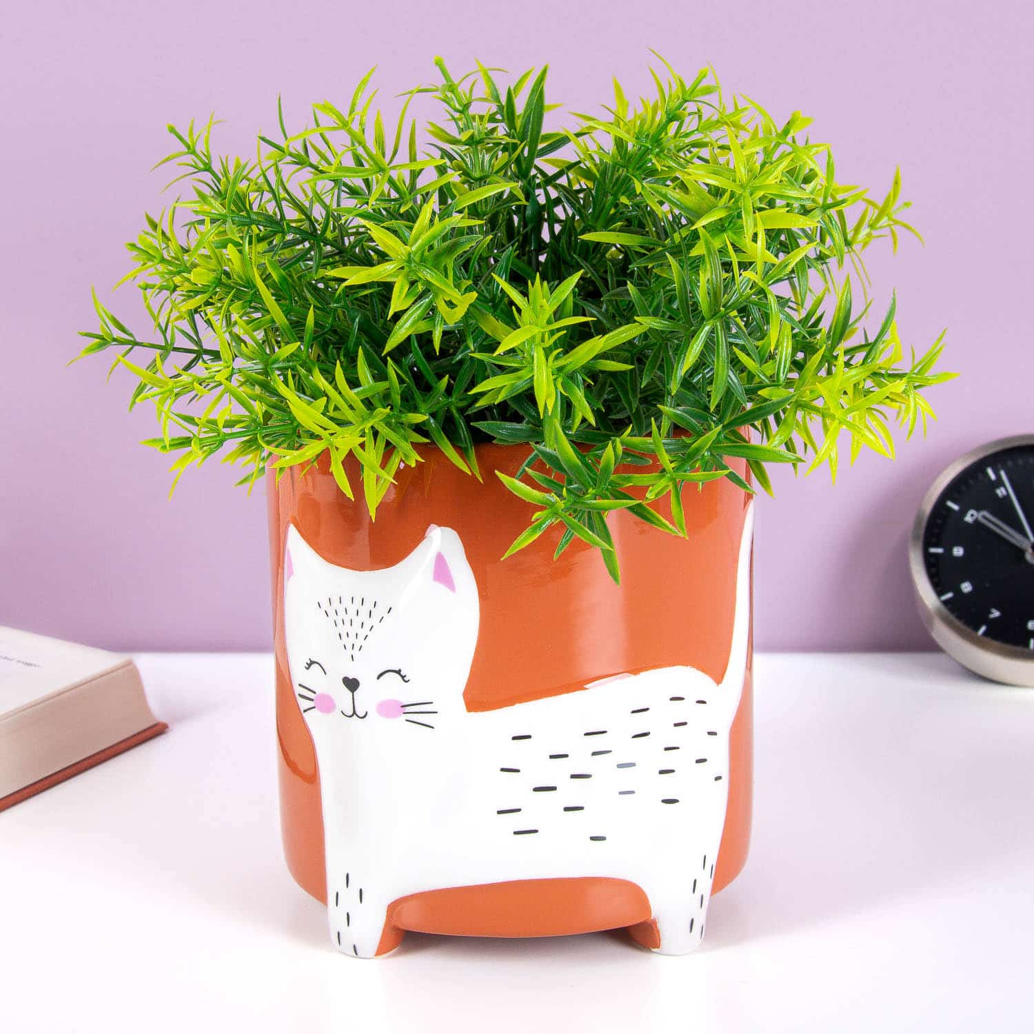 Katzen-Blumentopf