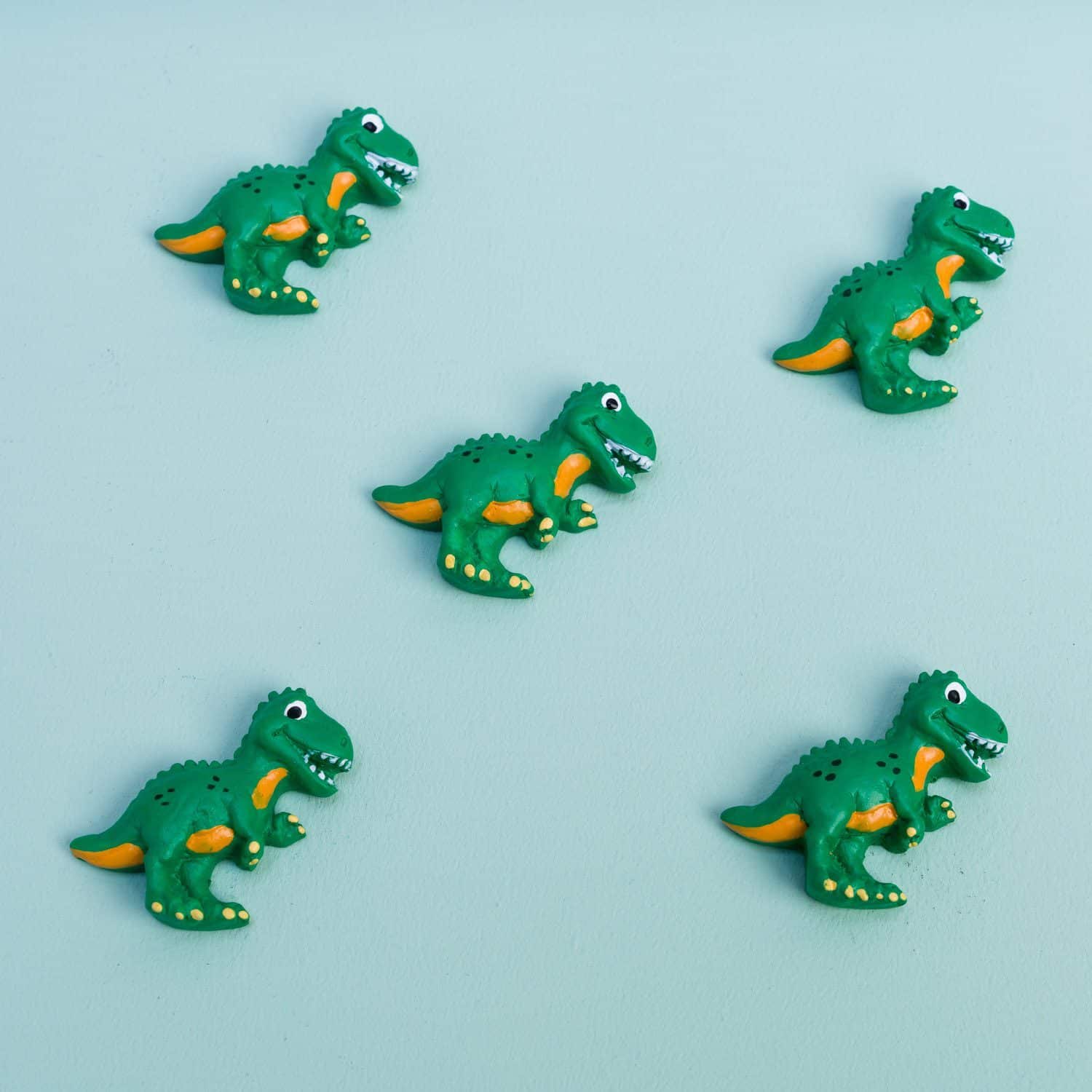 Dinosaurier-Magnete (5er-Set)