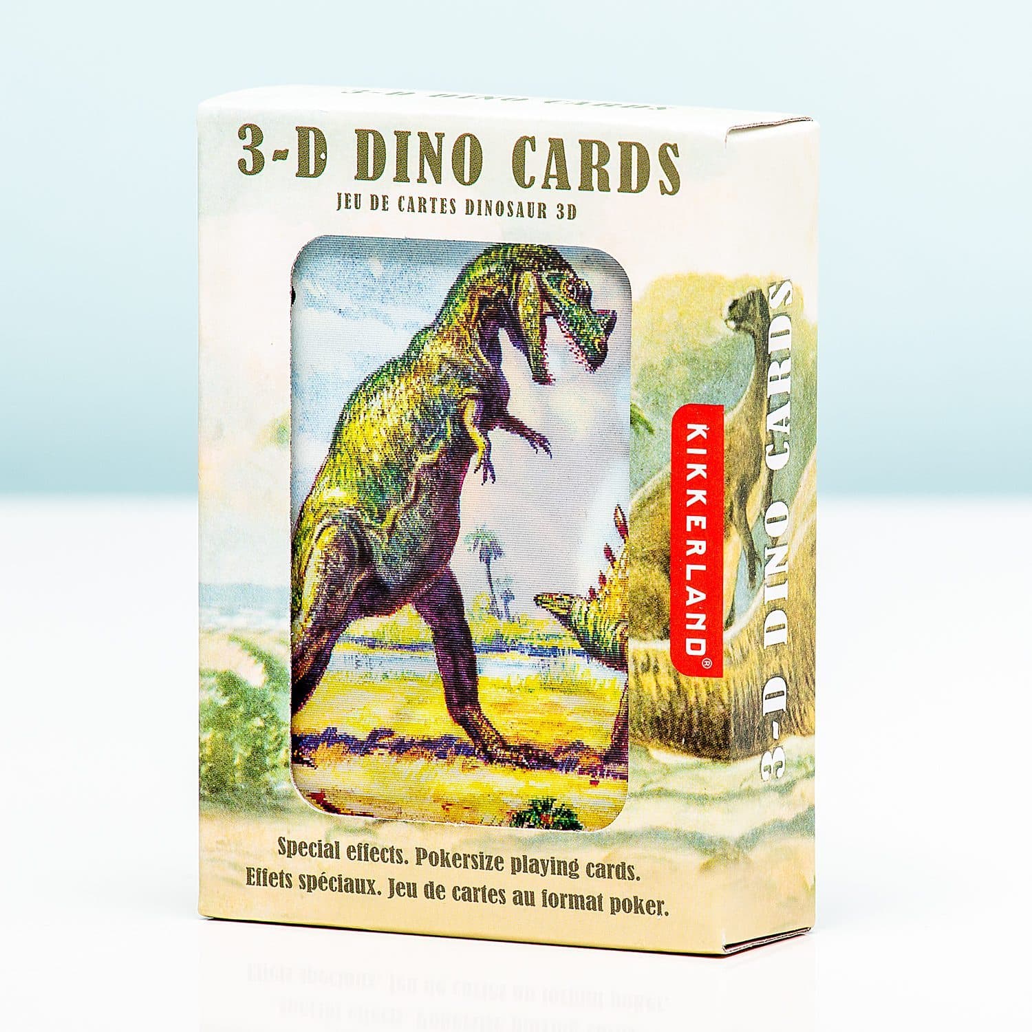3D-Spielkarten – Vögel
