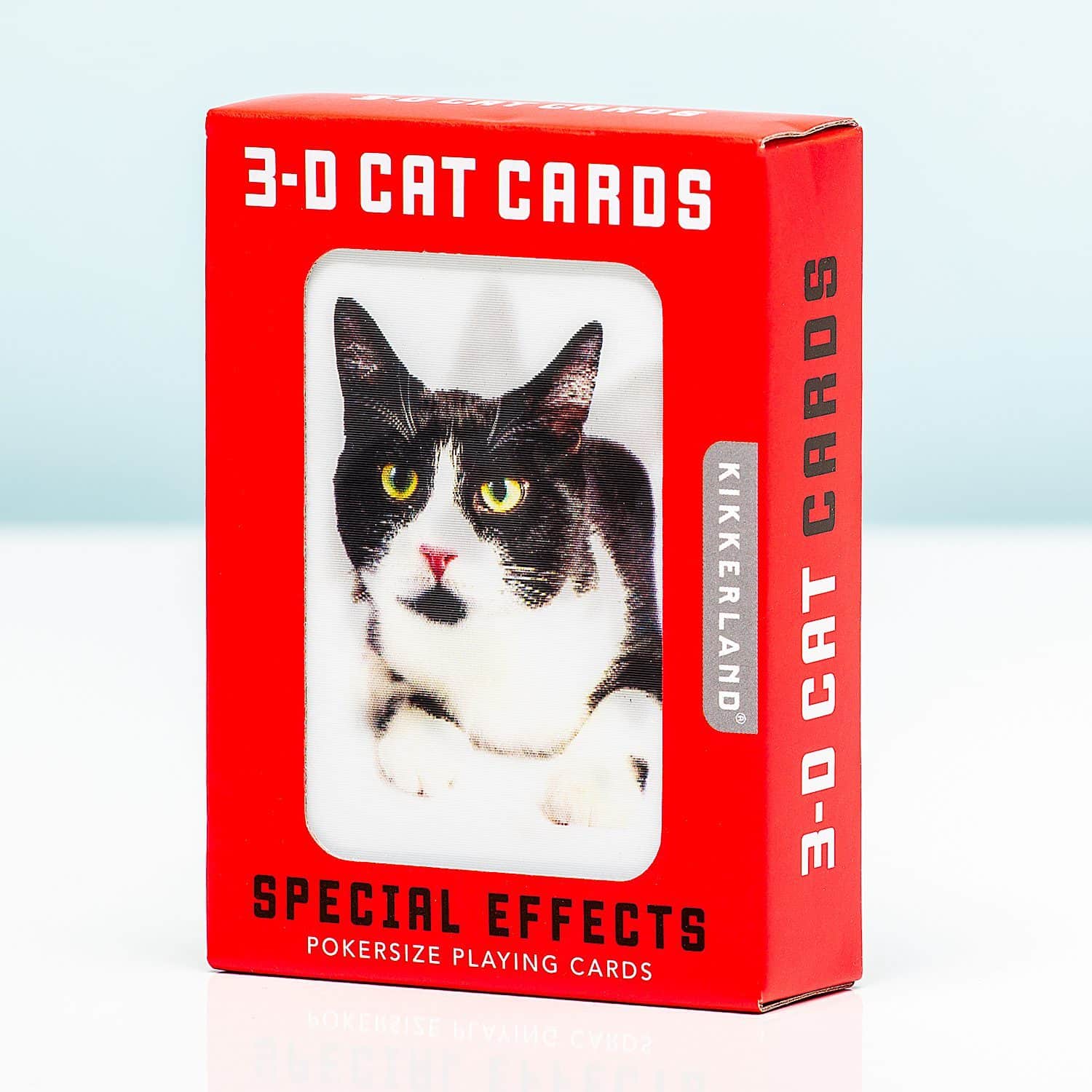 3D-Spielkarten – Katzen