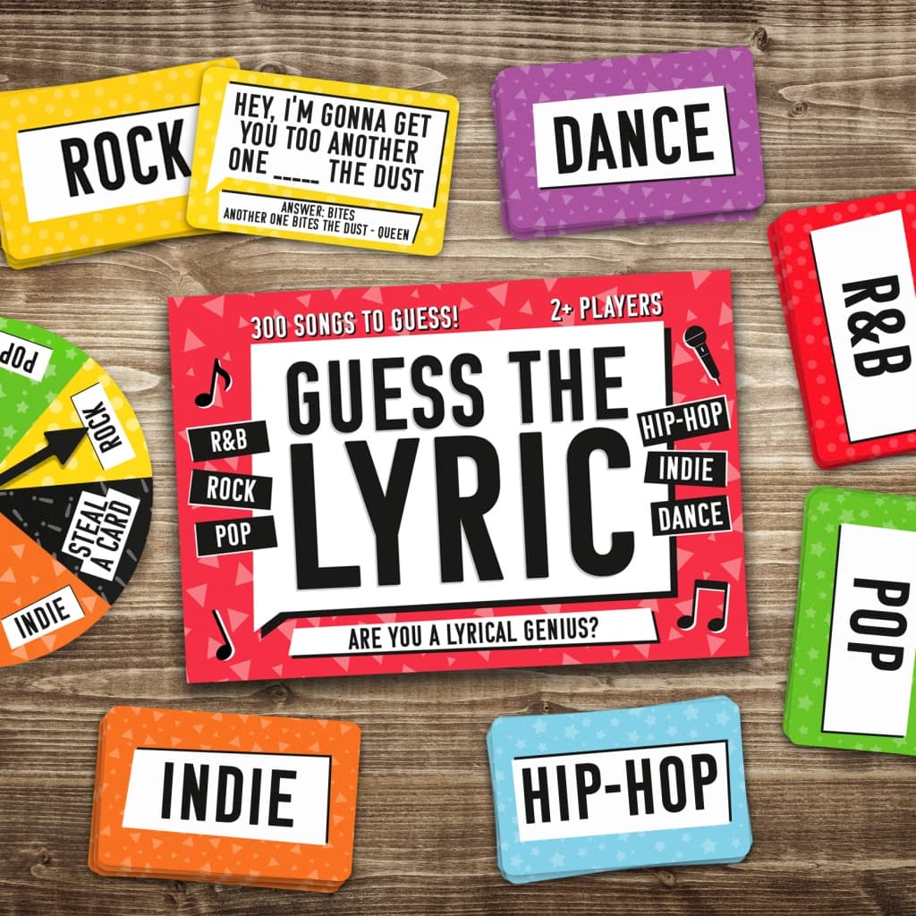 Guess The Lyric Spiel