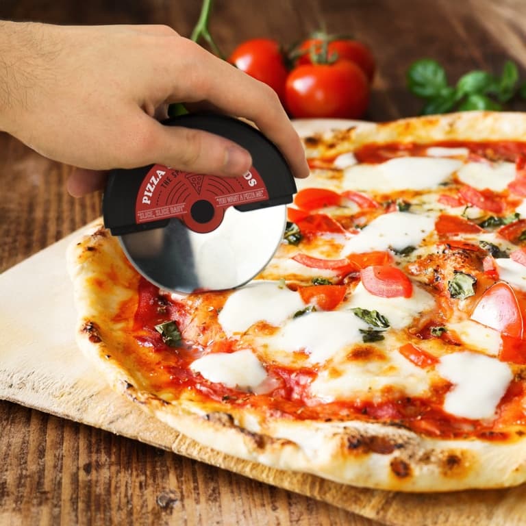 Schallplatten-Pizzaschneider