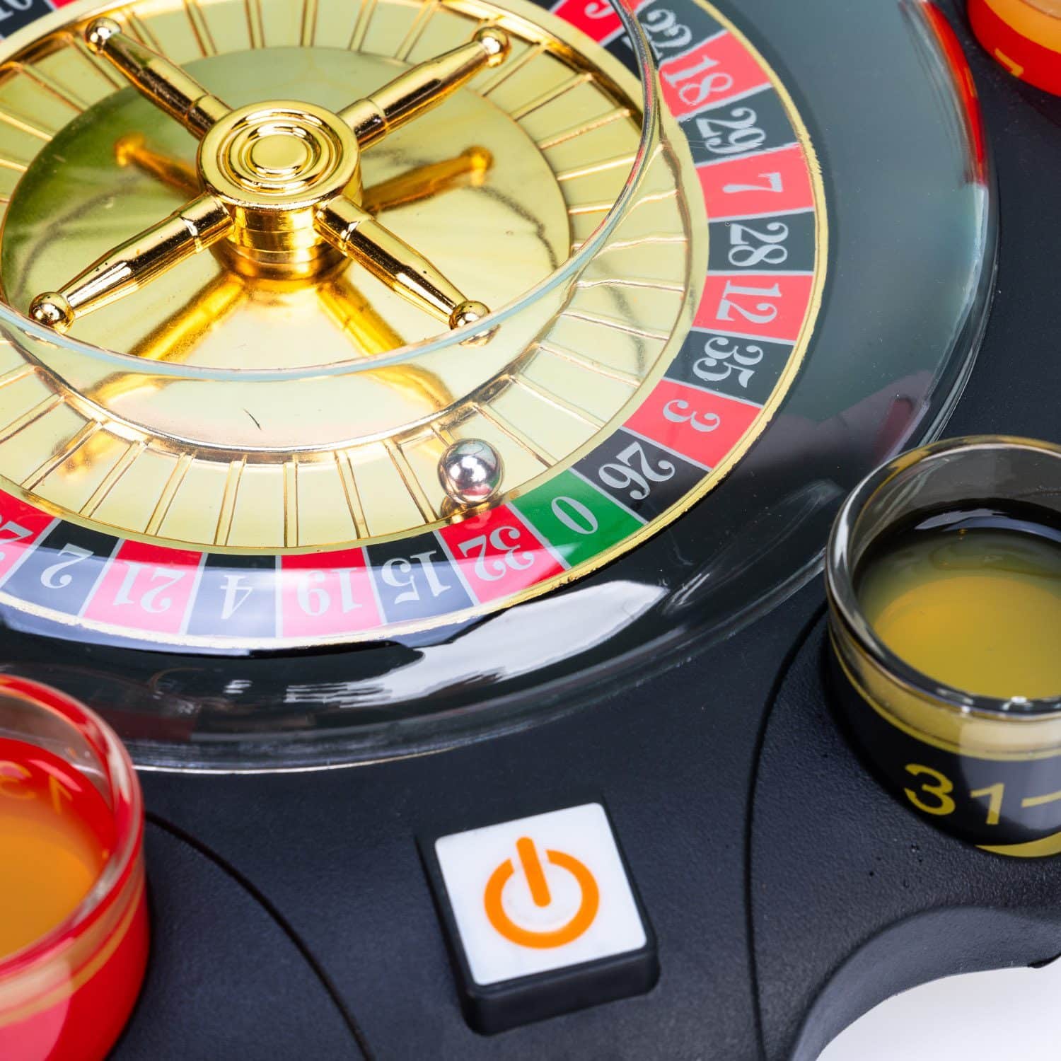 Elektronisches Roulette-Trinkspiel