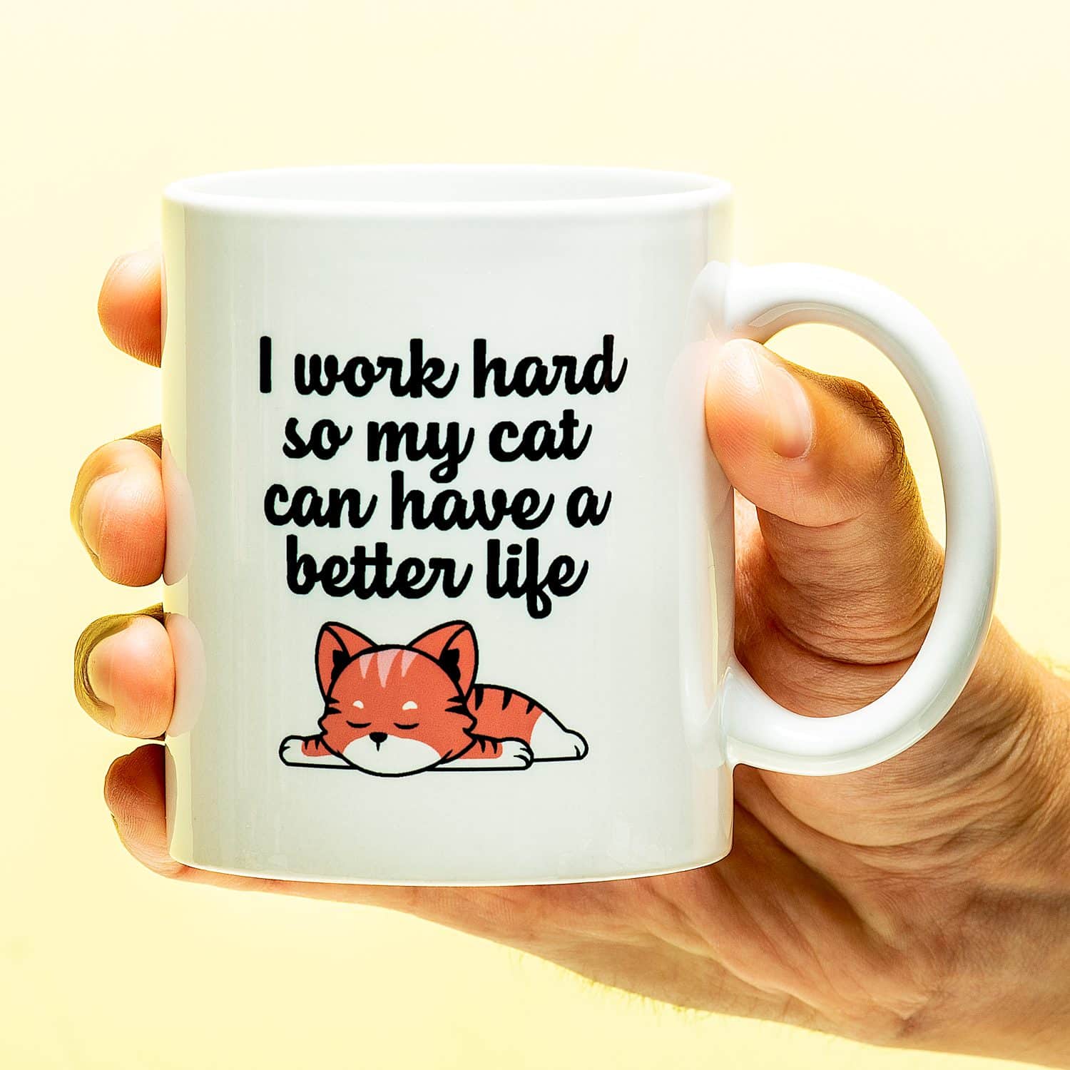 Tasse I Work Hard