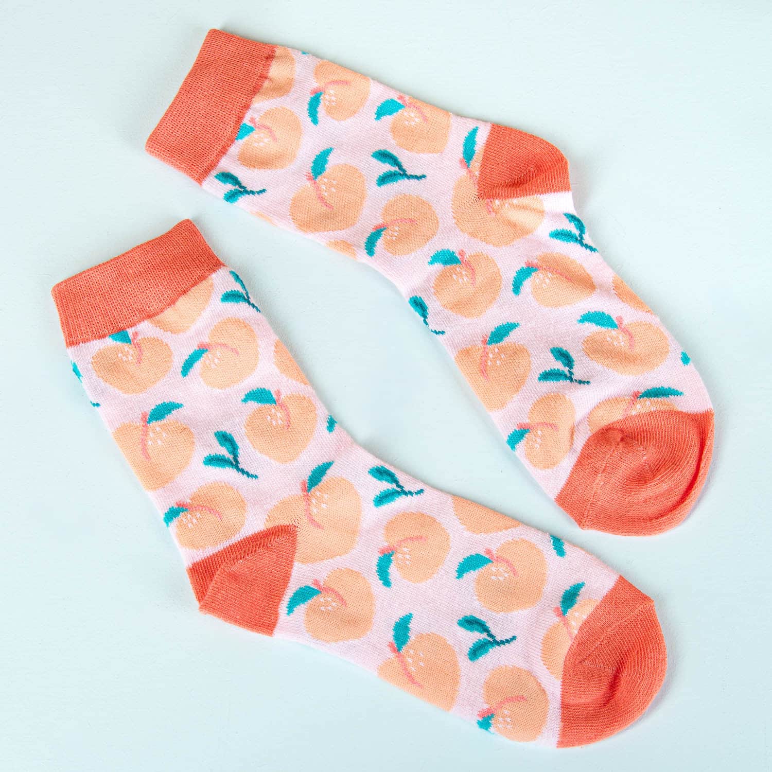 Pfirsich-Socken