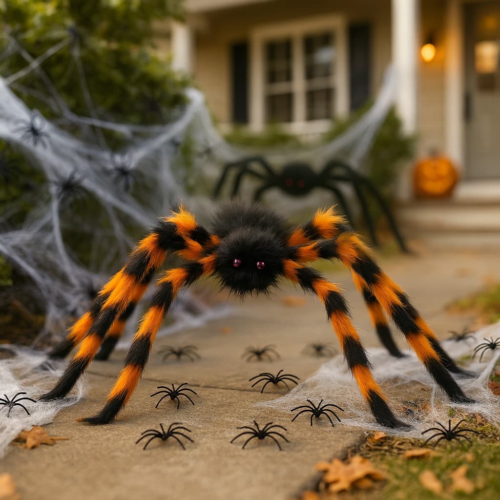 Halloween-Deko XXL Spinnen