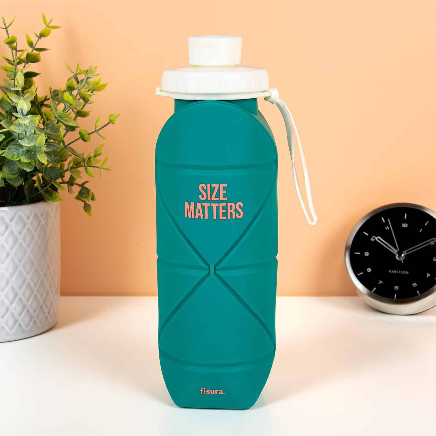 Faltbare Wasserflasche – Grün