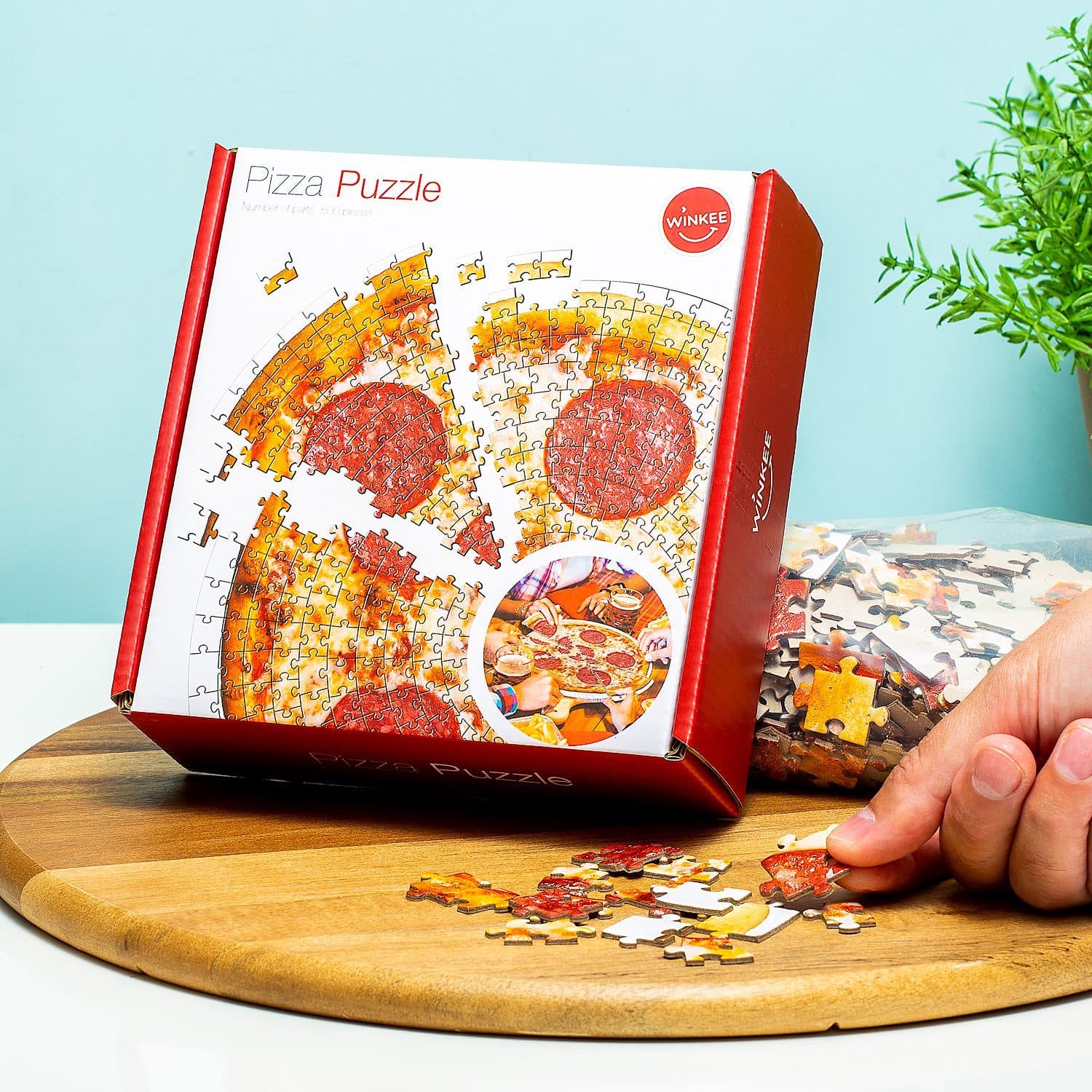 Pizzapuzzle (500 Teile)
