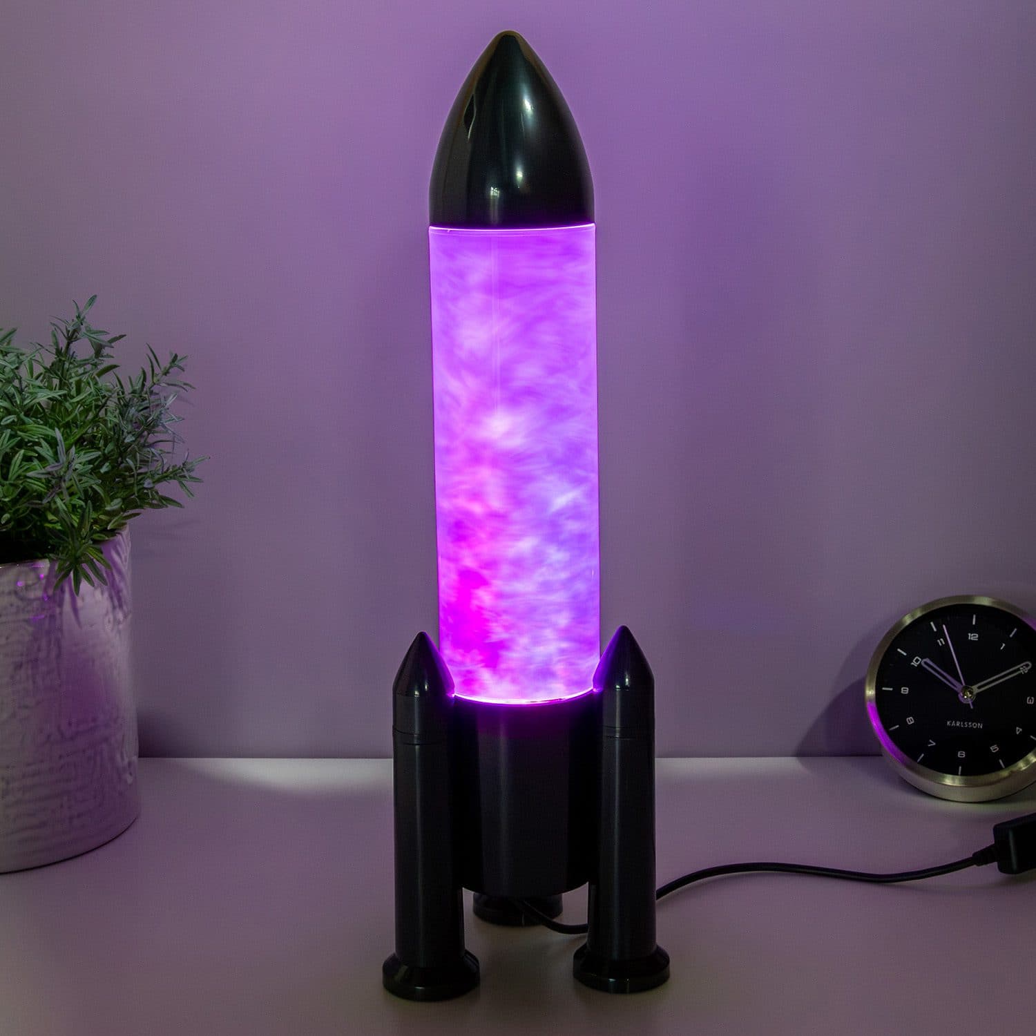 Raketenlampe