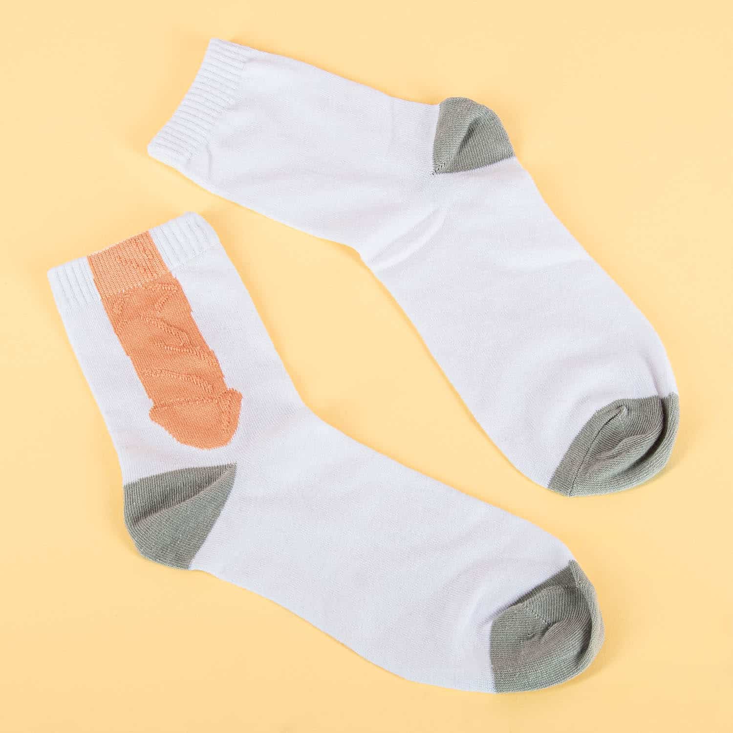 Penis Socken – Weiß
