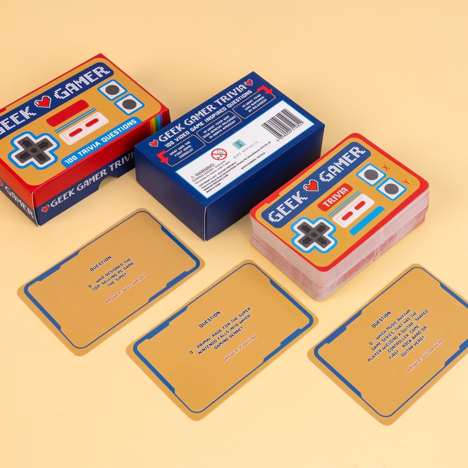 Trivia-Spiel – Geek-Gamer