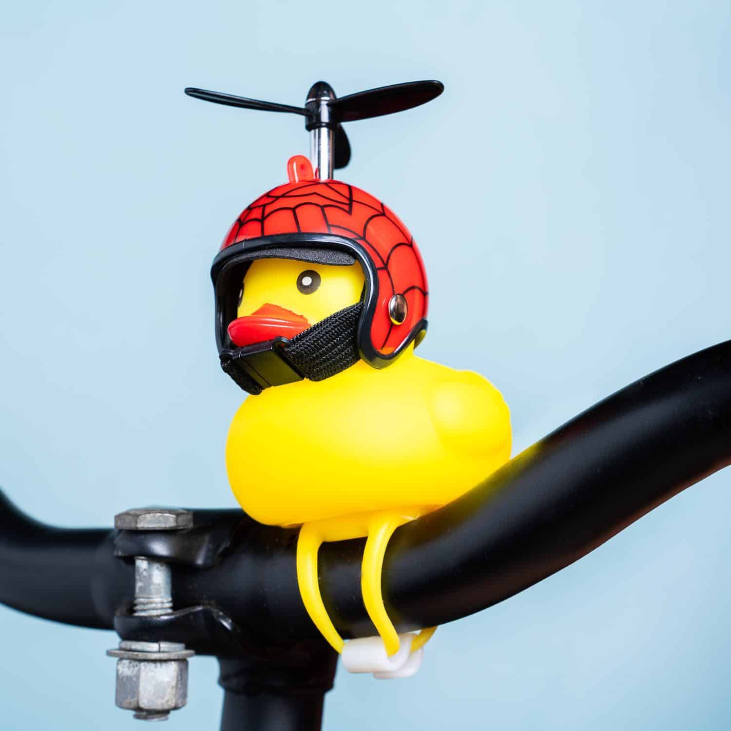 Fahrrad-Badeente – Spiderman