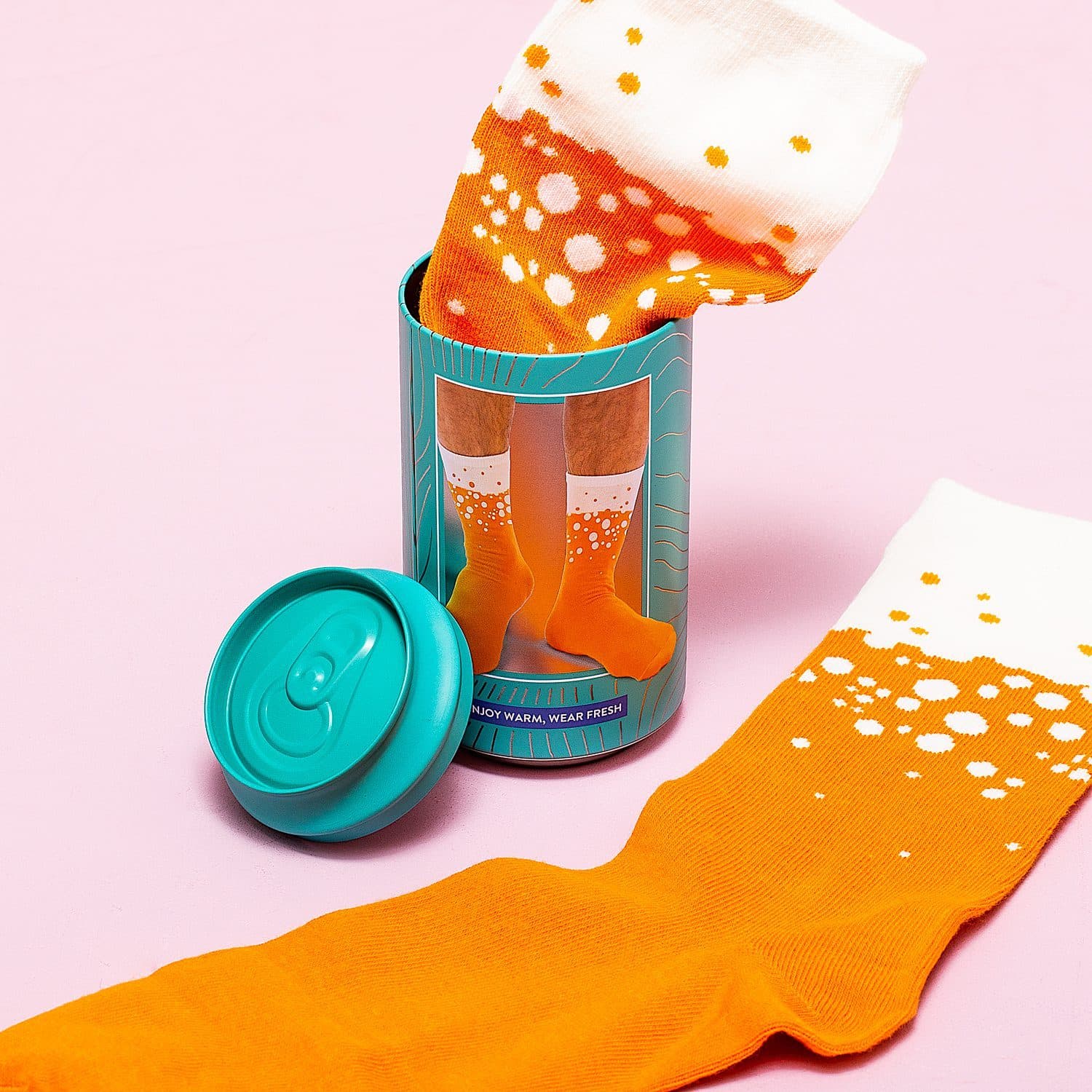 Craft Bier Socken – IPA (orange)