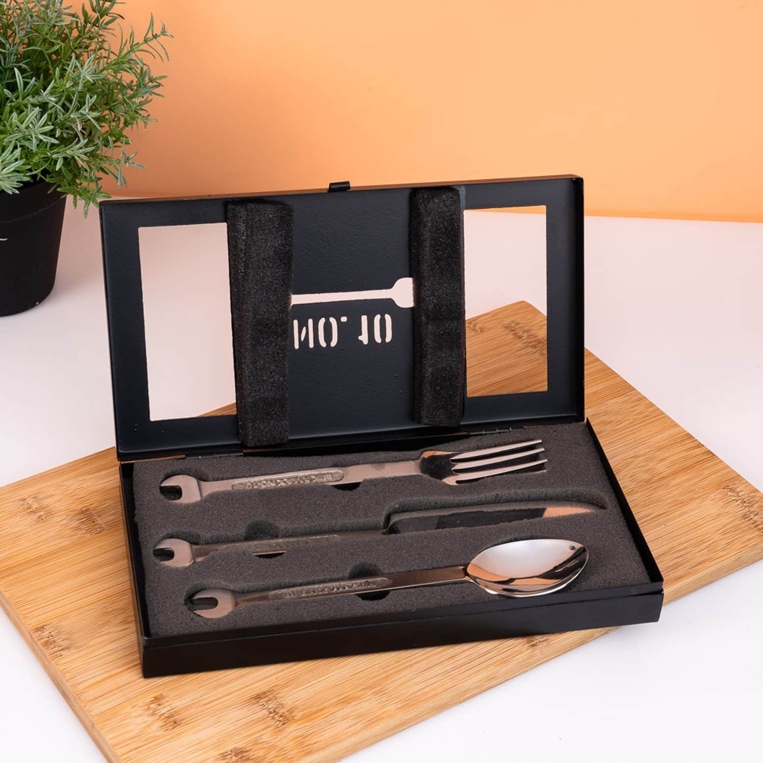 Maulschlüssel-Besteckset (Set von 3)