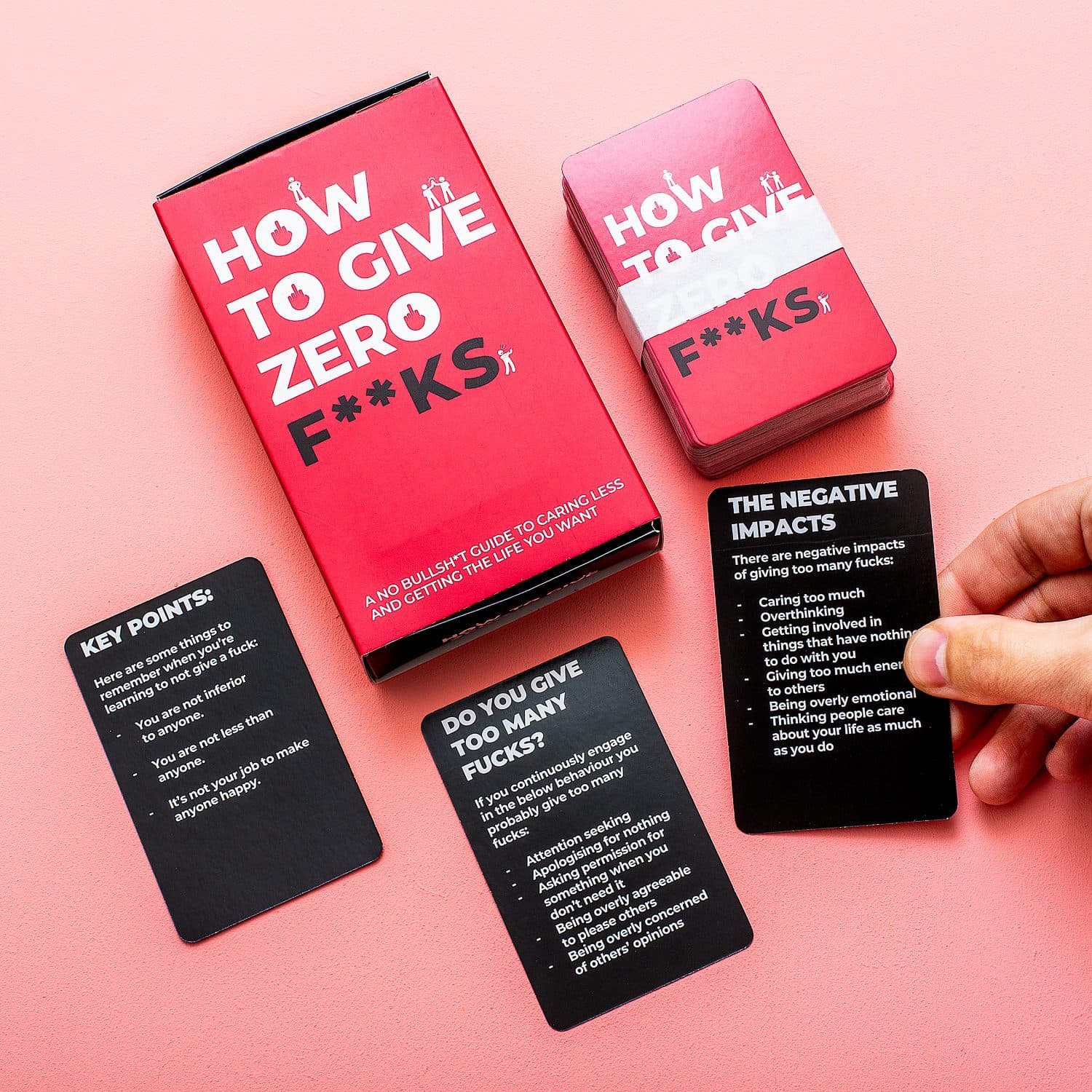 How To Give Zero F**ks Karten
