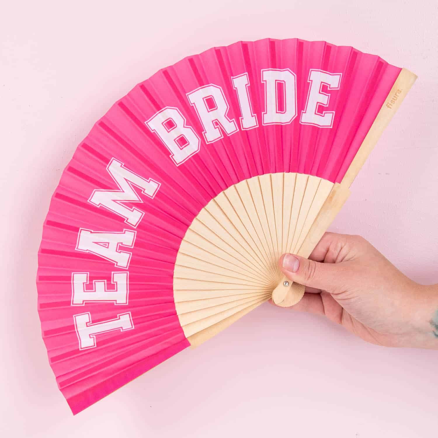 Holzfächer Team Bride