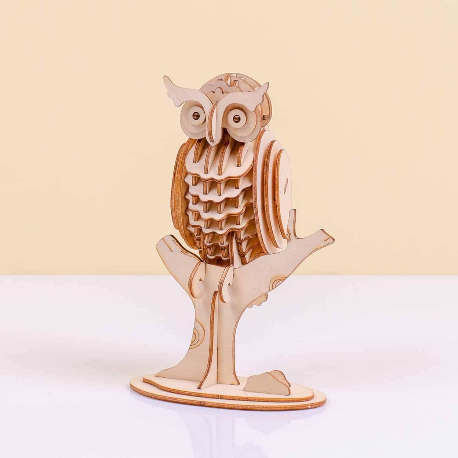 3D-Holzpuzzle – Eule