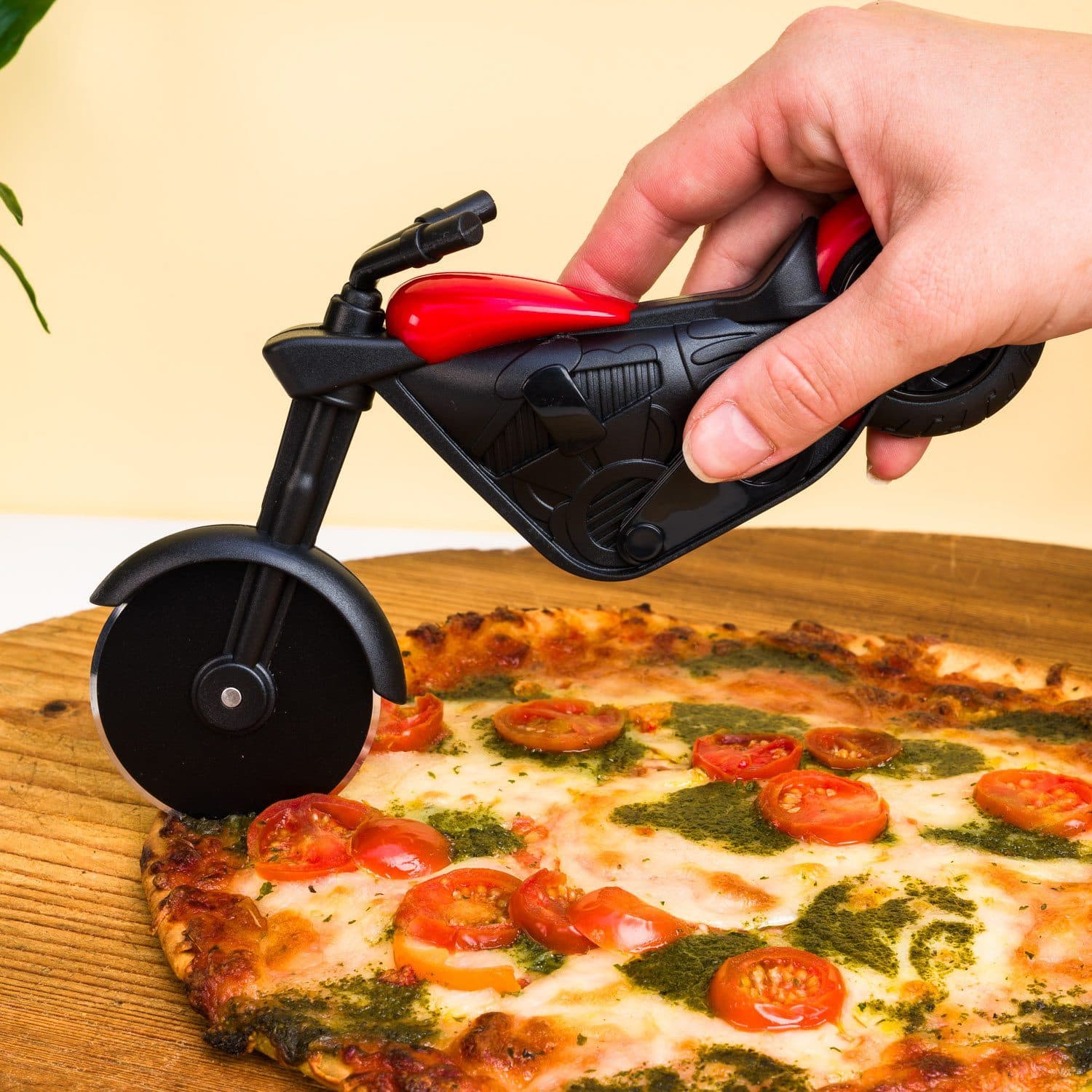 Motorrad-Pizzaschneider