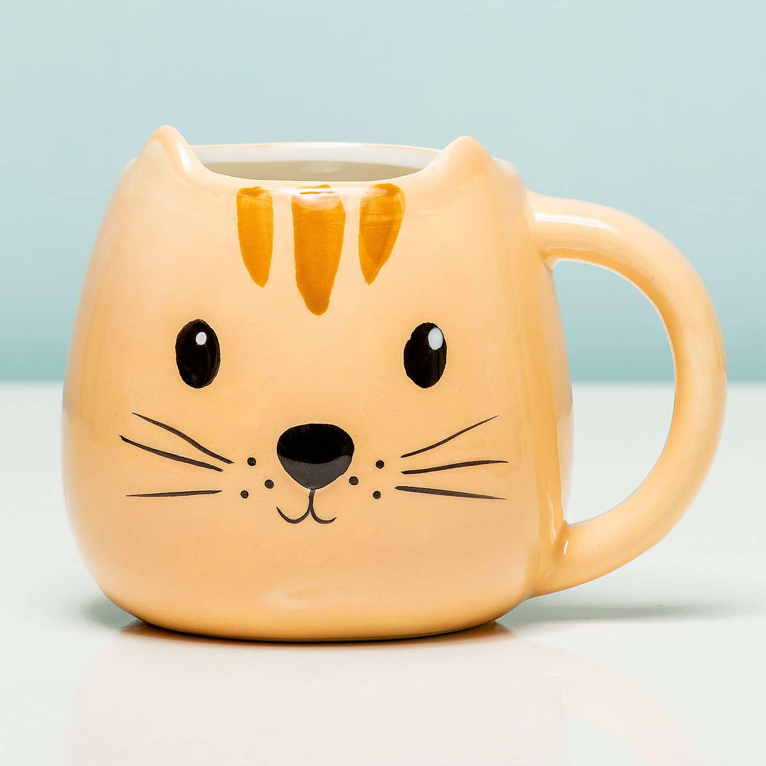 Tierbecher – Katze/orange