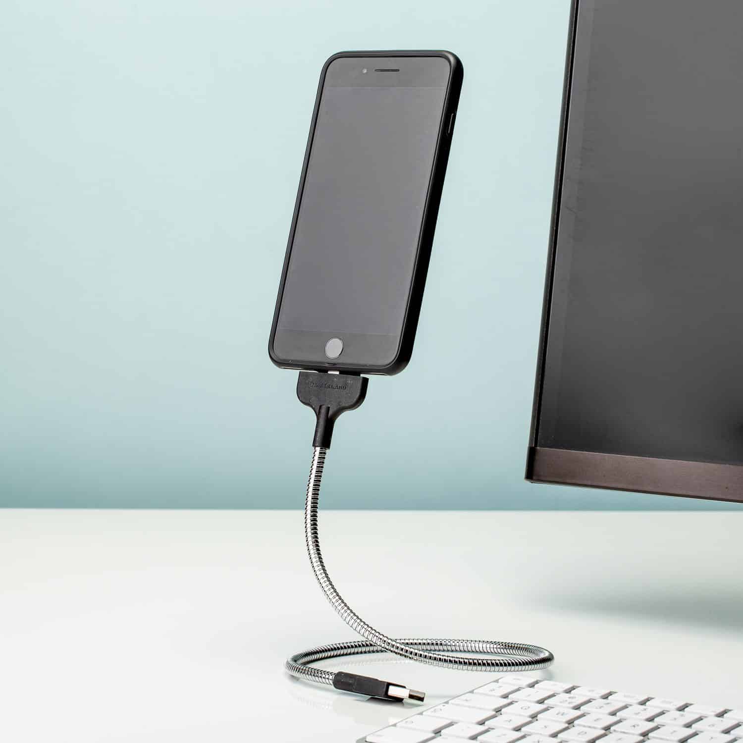 Flexibler Stehender iPhone-Lader