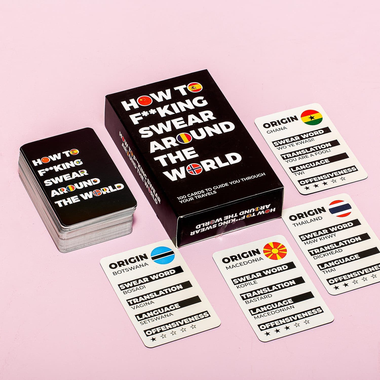 How to fucking swear around the world-Karten