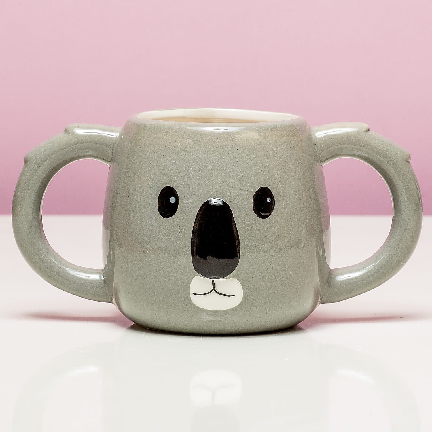 Tierbecher – Koala/grau