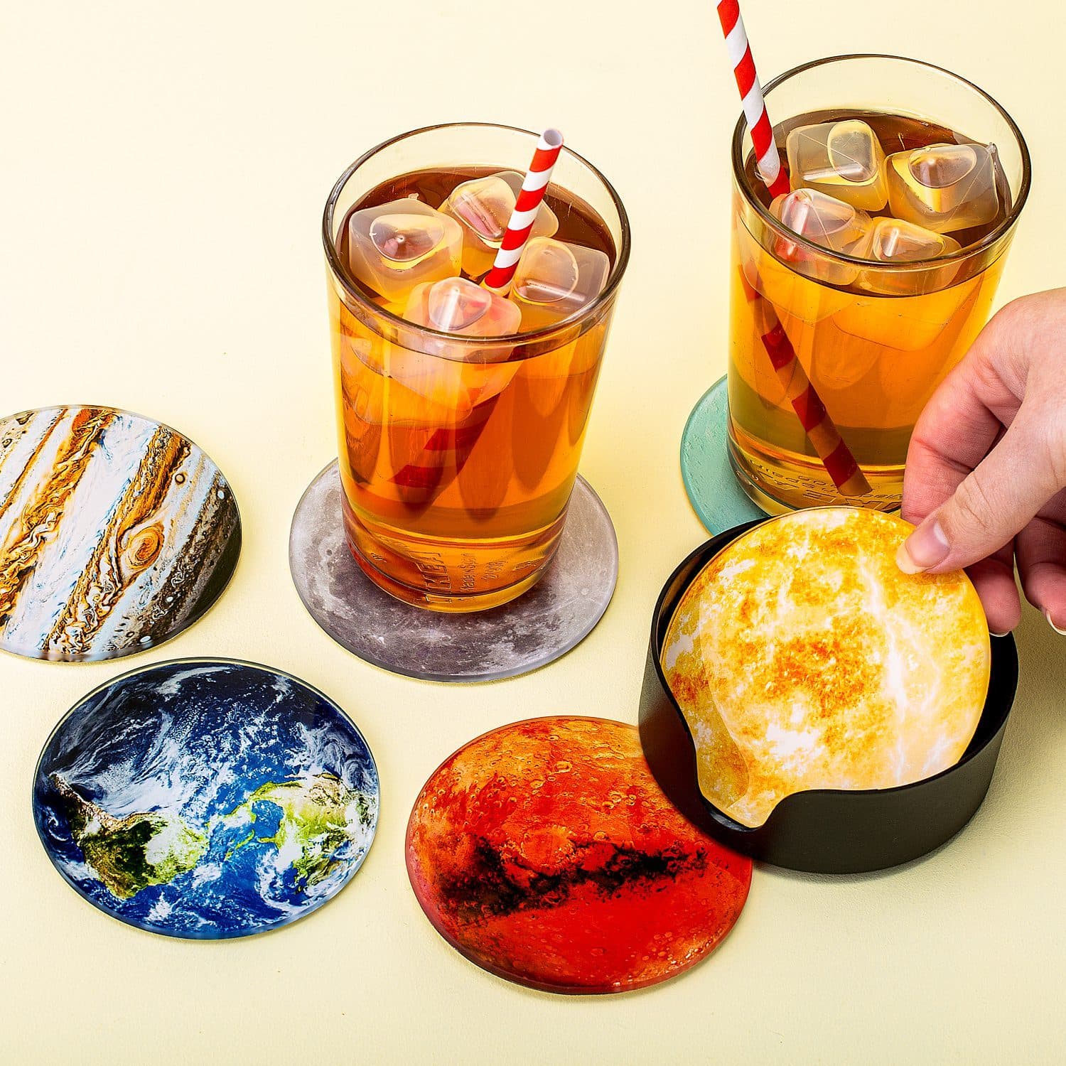 Planeten Untersetzer (Set von 6)