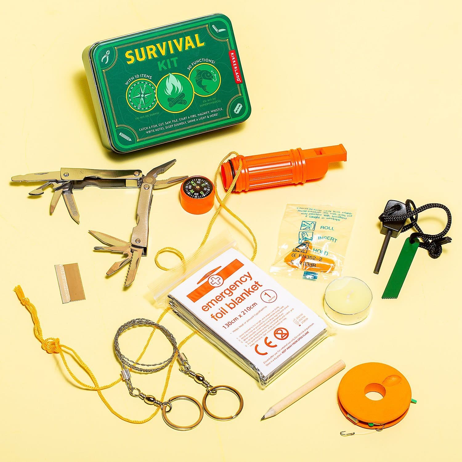 Survival Kit in einer Dose