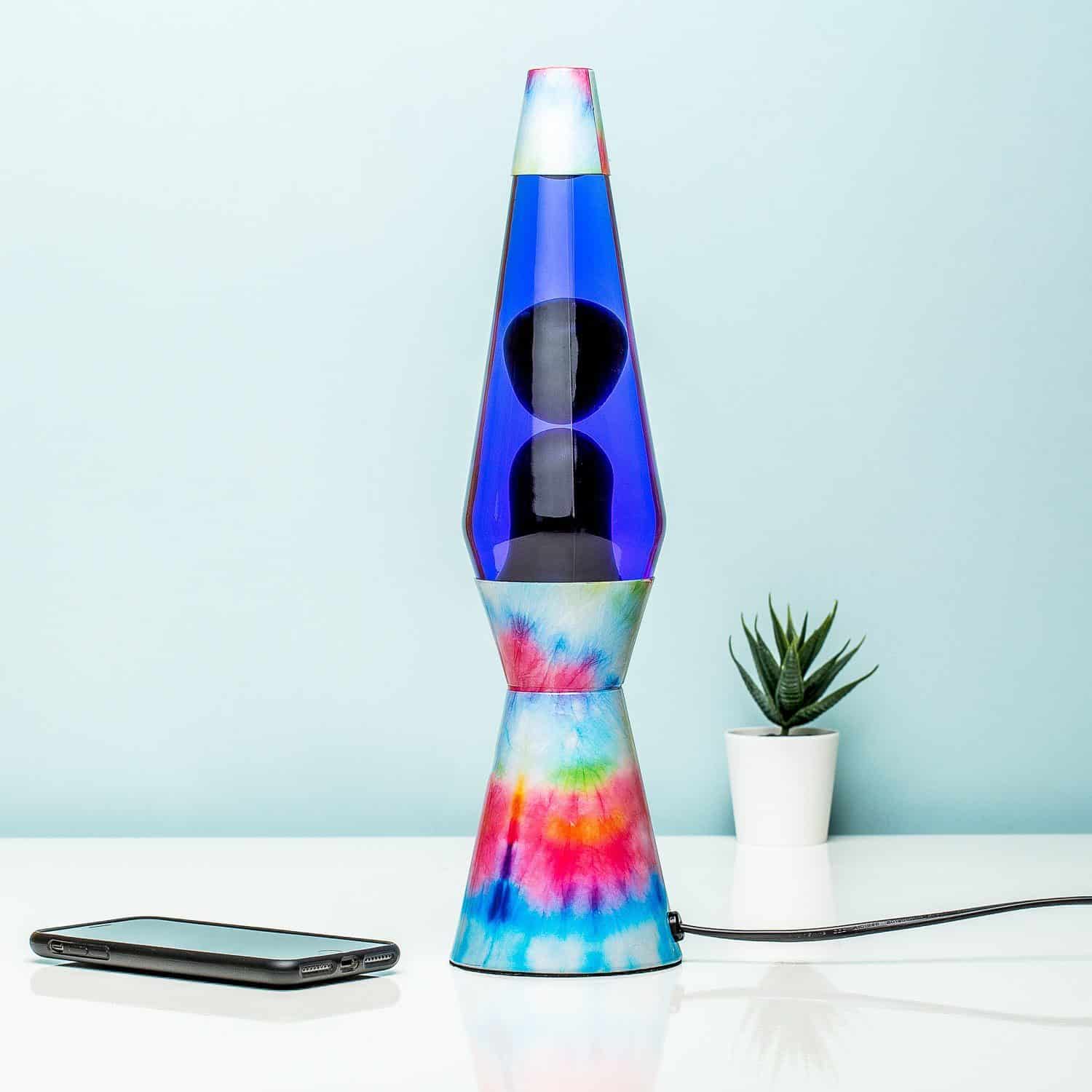 Tie Dye Bullet Lavalampe