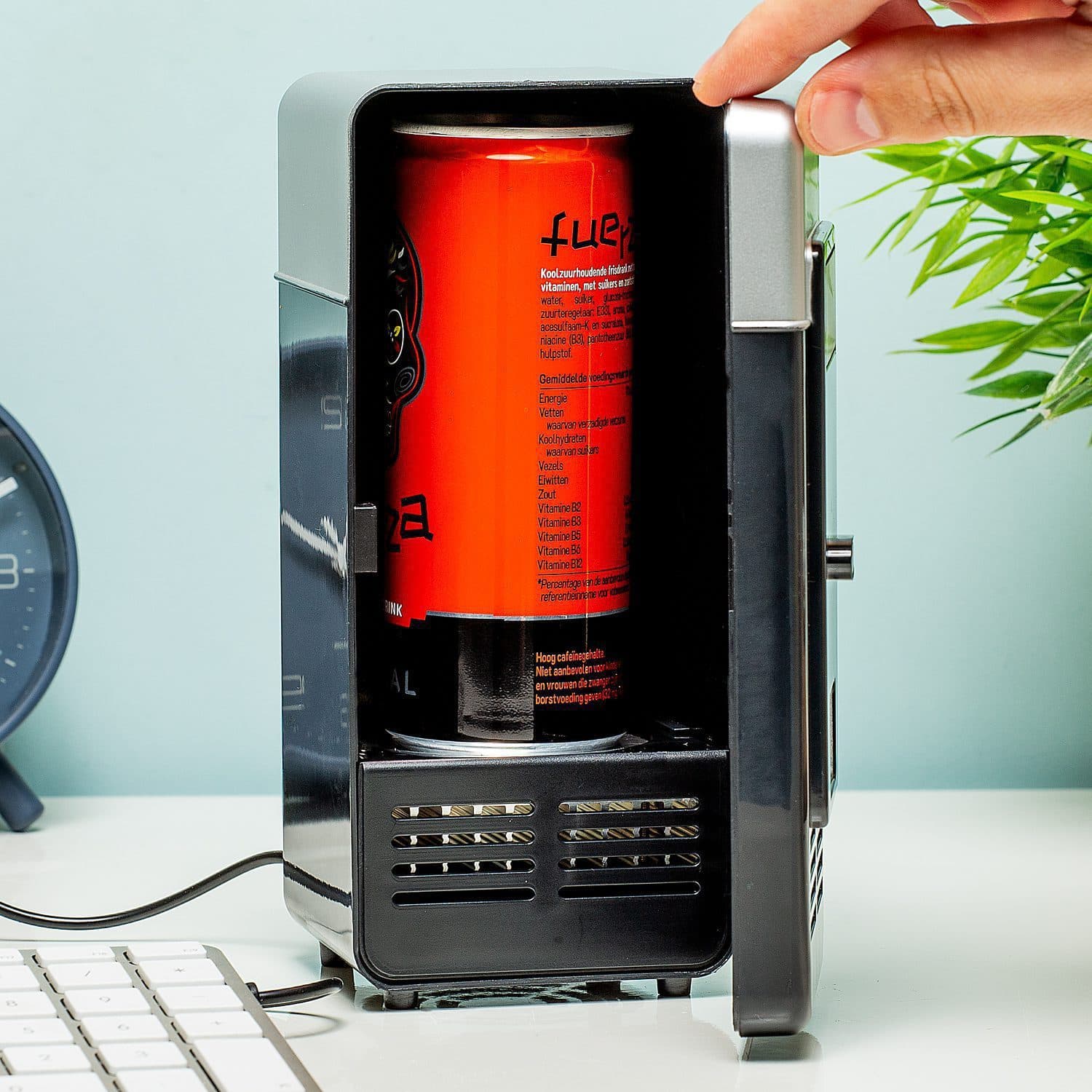 USB Mini Kühlschrank – Schwarz
