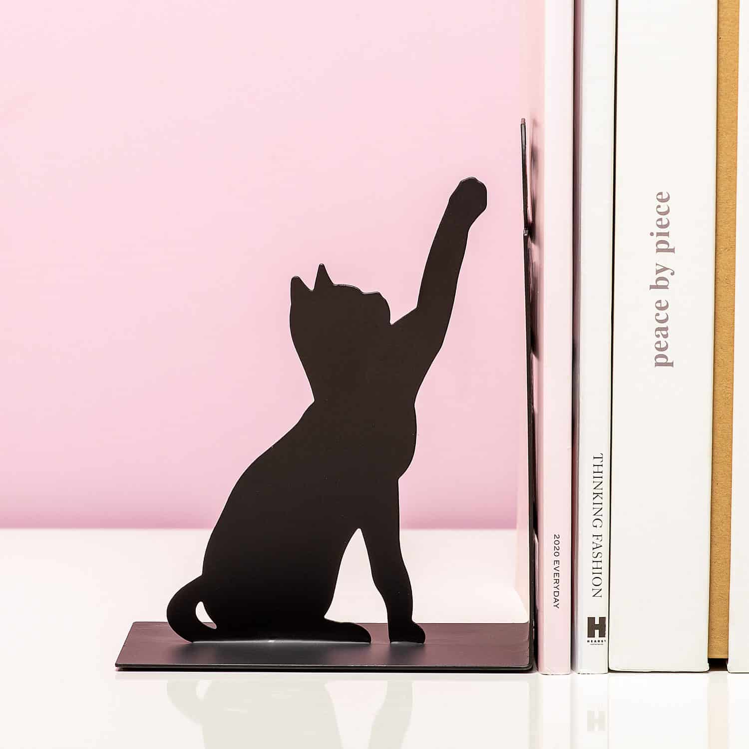 Angelnder Katzen Buchstütze